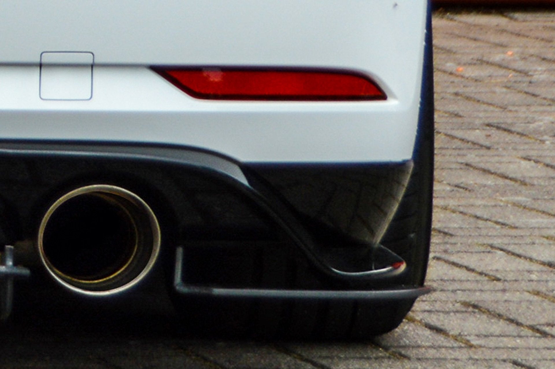 Racing Heckansatz Seitenteile passend für VW Golf 7 GTI TCR