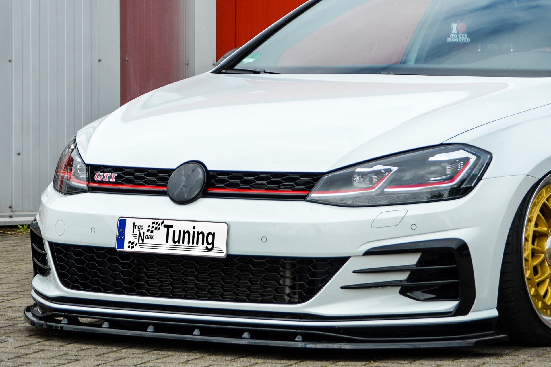 Spoilerschwert Frontspoiler passend für VW Golf 7 GTI TCR