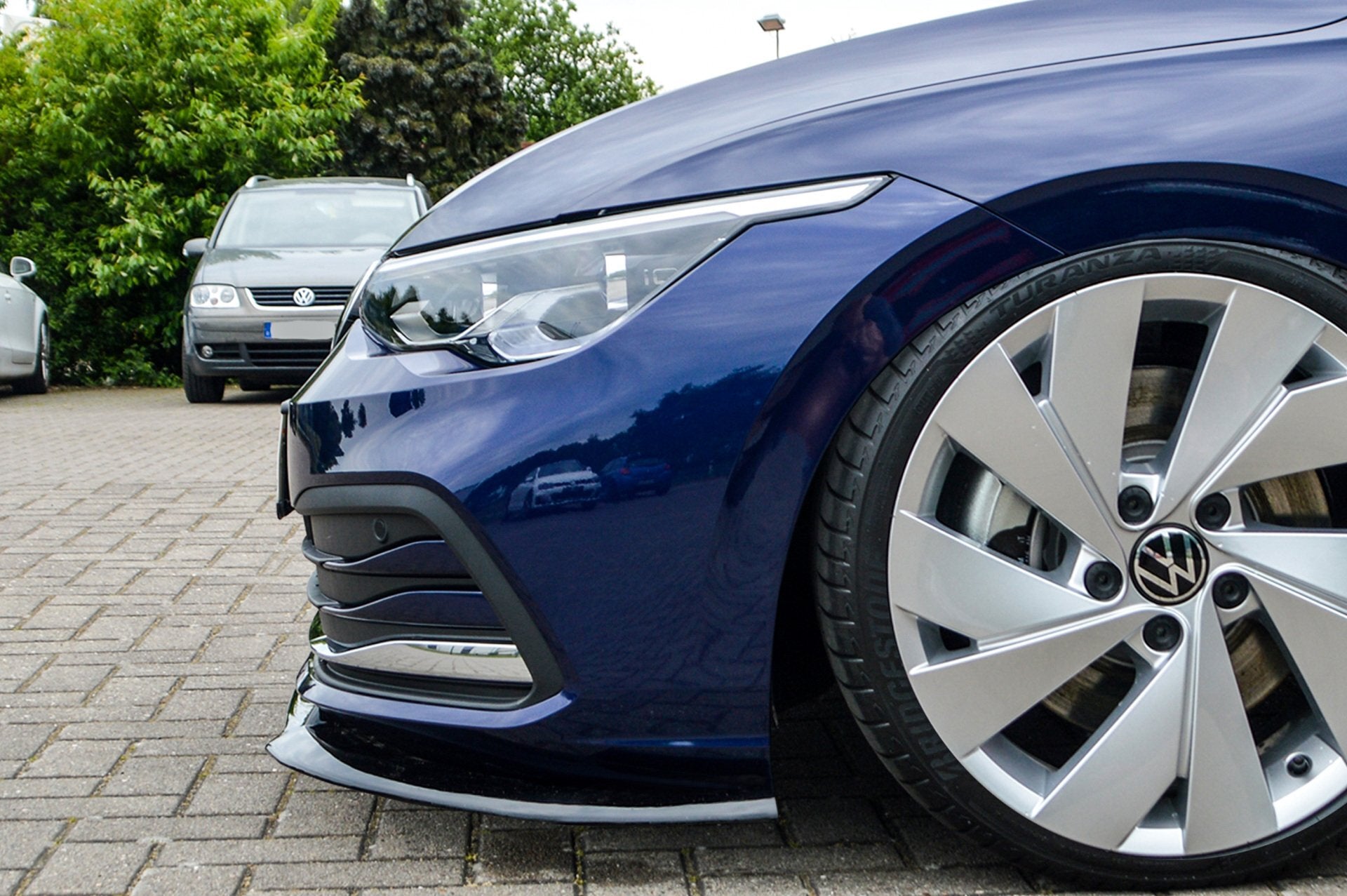 Cup Frontspoilerlippe passend für VW Golf 8