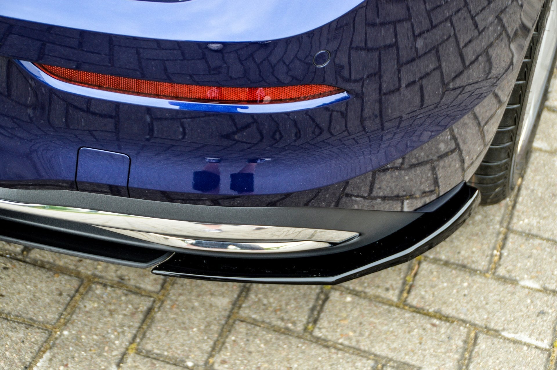 Heckansatz Seitenteile aus ABS passend für VW Golf 8