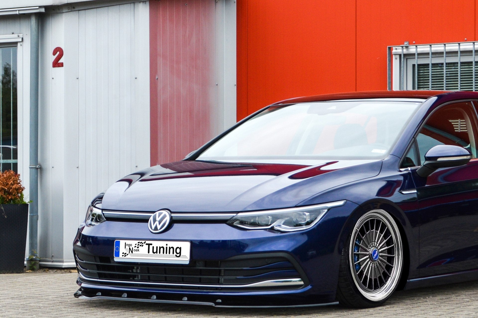 Cup Frontspoilerlippe passend für VW Golf 8