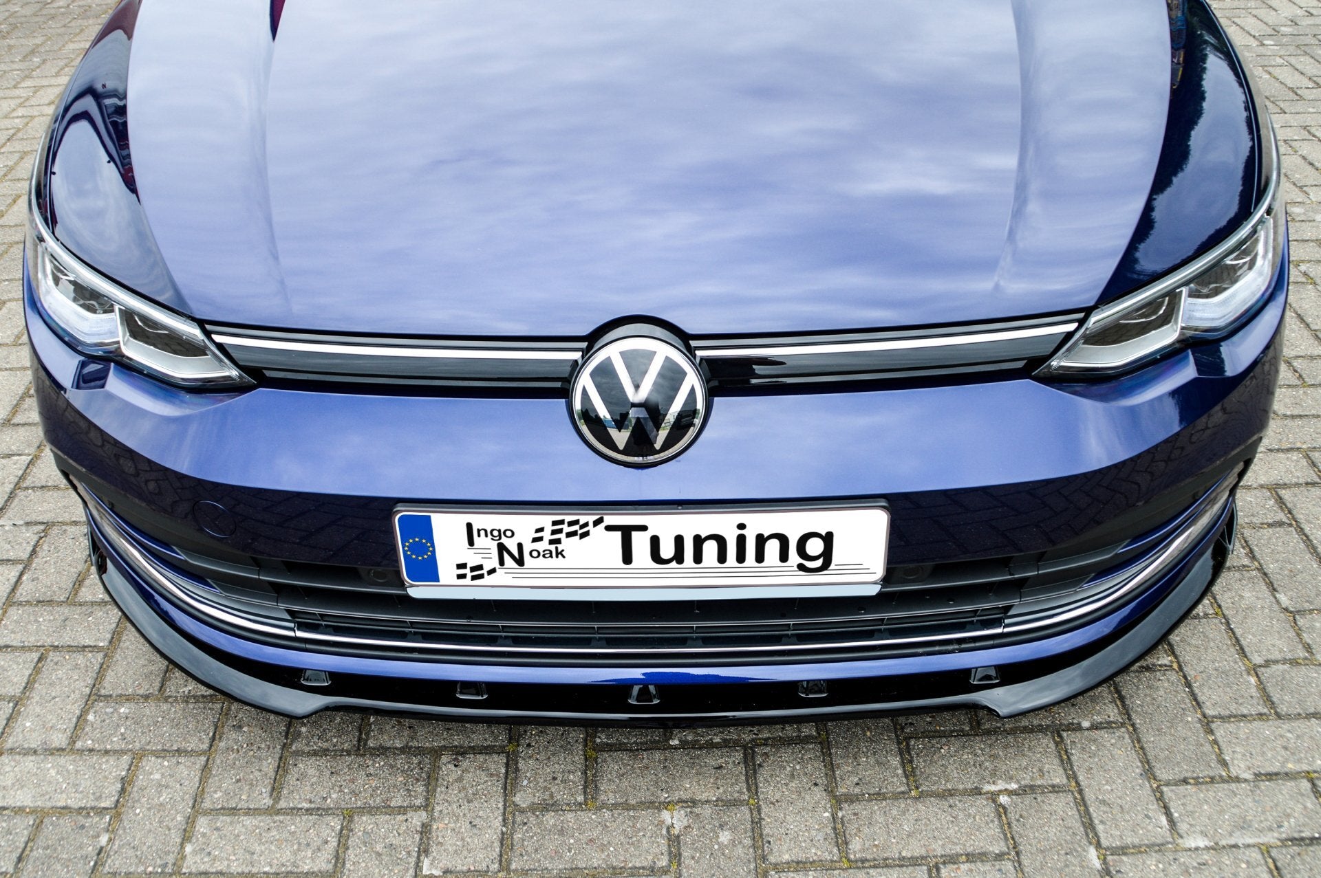Cup Frontspoilerlippe mit Wing passend für VW Golf 8