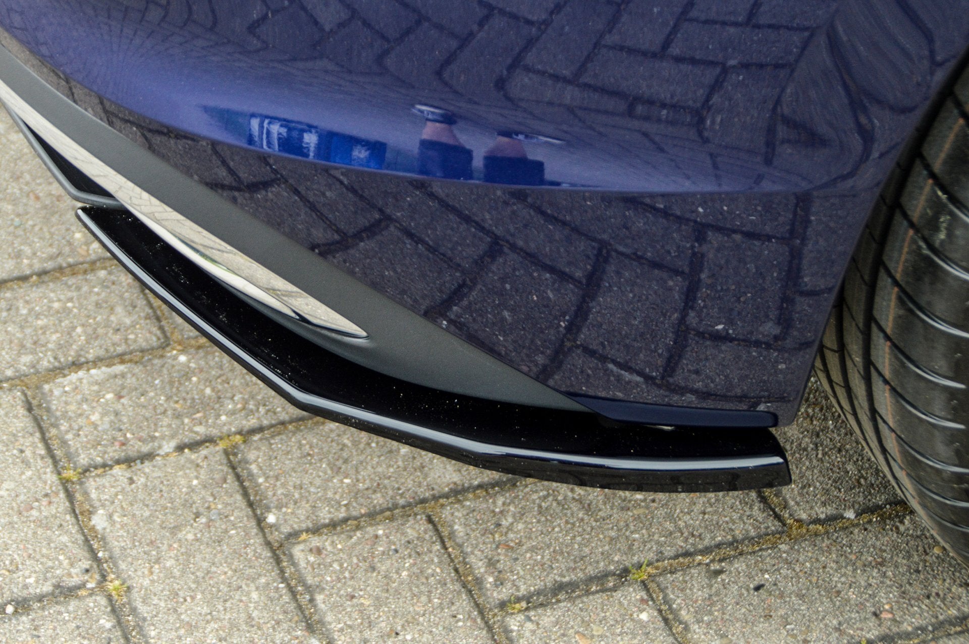 Heckansatz Seitenteile aus ABS passend für VW Golf 8