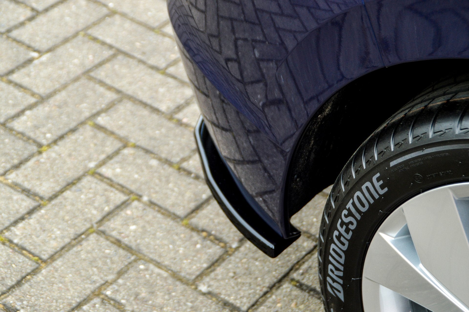Heckansatz Seitenteile aus ABS passend für VW Golf 8