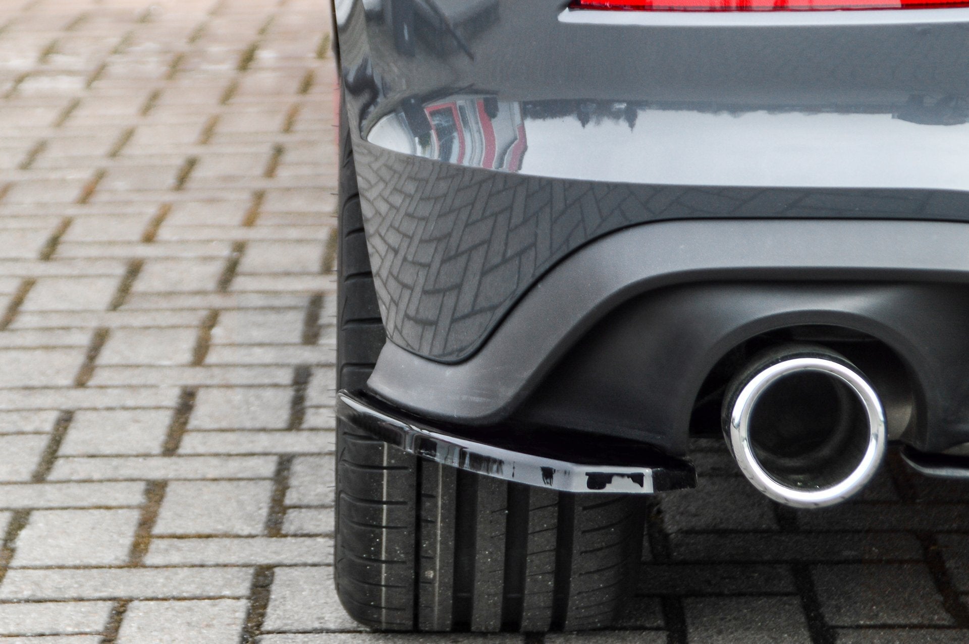 Heckansatz Seitenteile passend für VW Golf 8 GTI