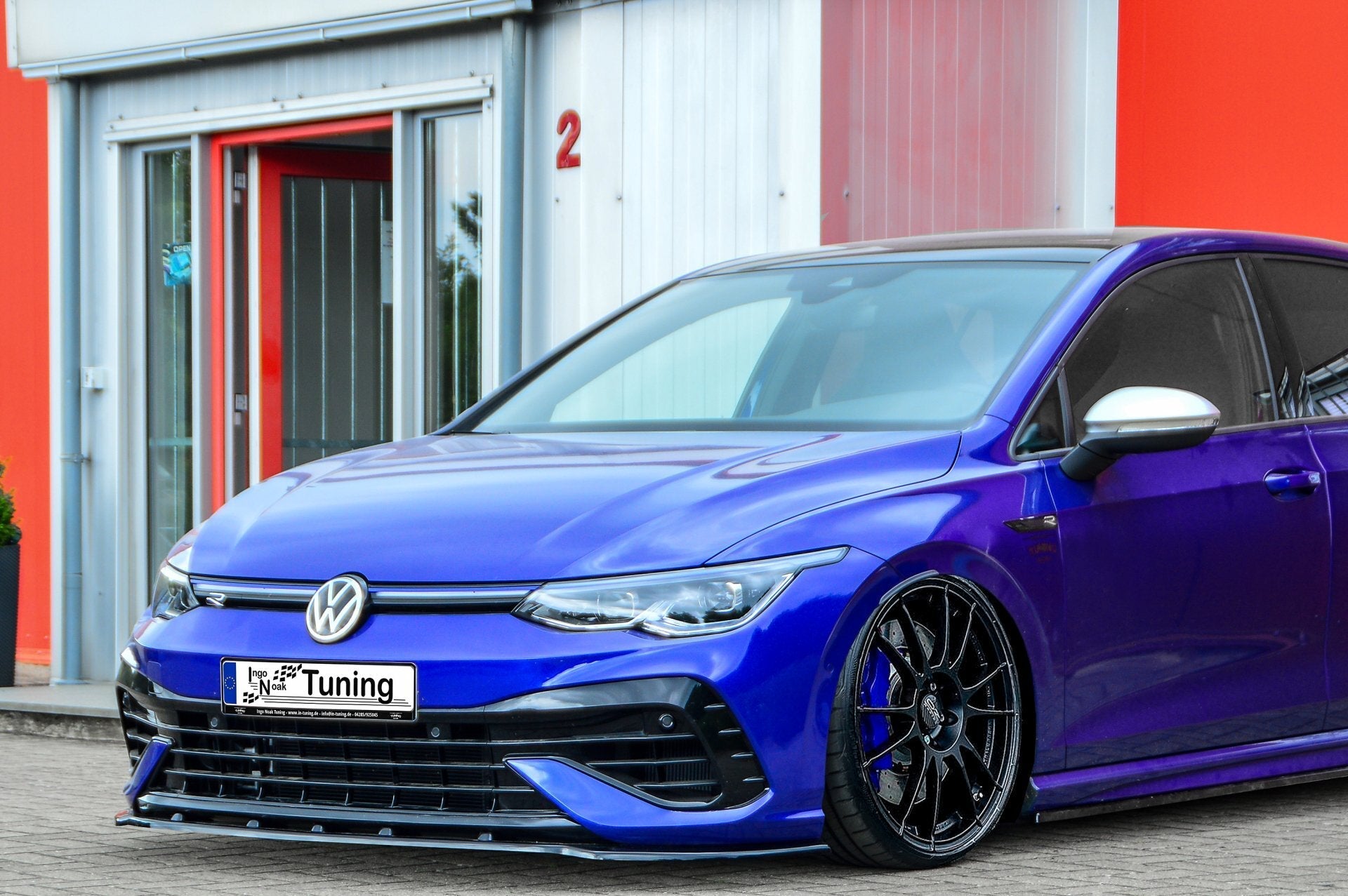 Cup Frontspoilerlippe passend für VW Golf 8 R