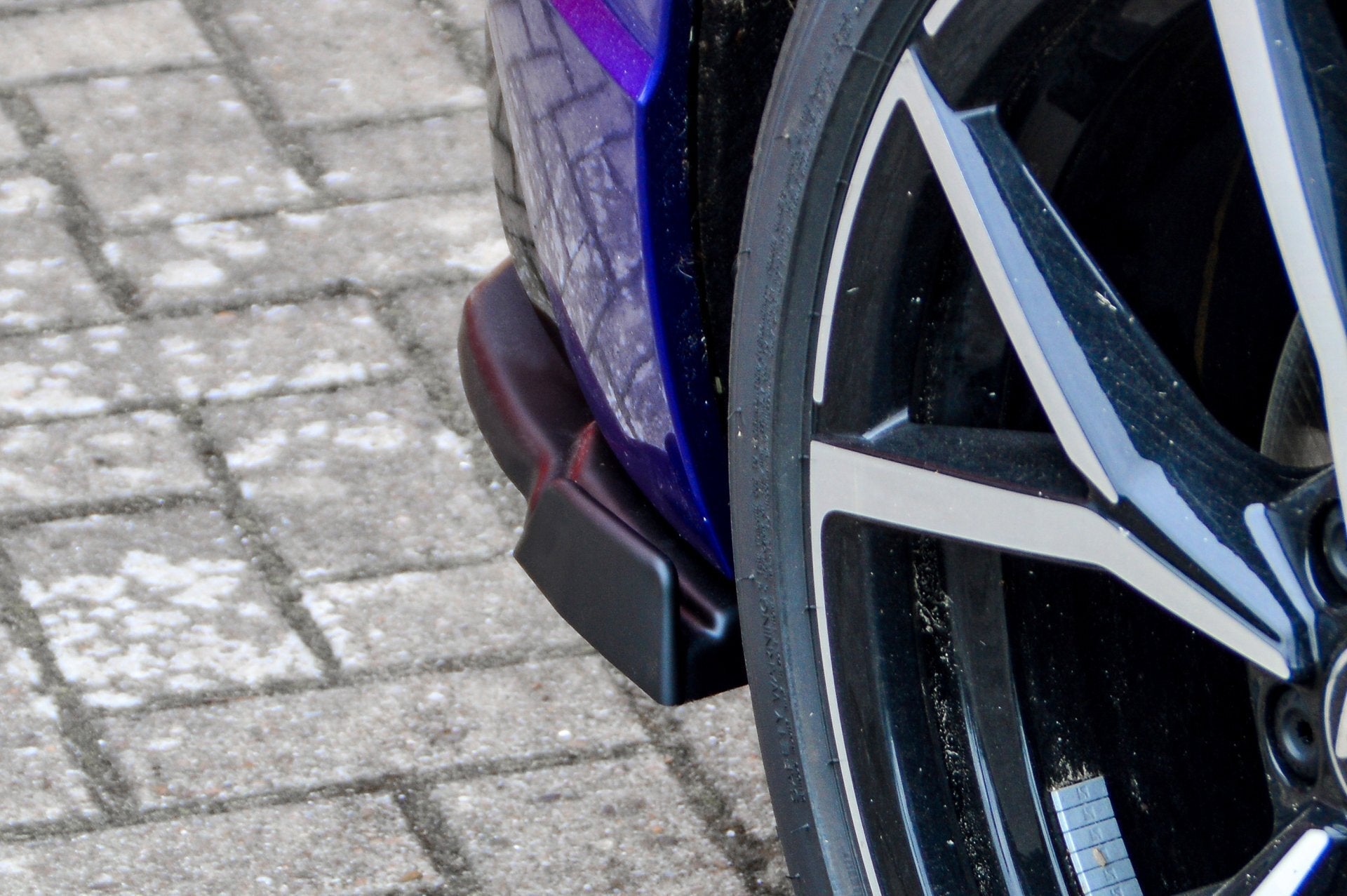 Heckansatz Seitenteile mit Wing passend für VW Golf 8 R