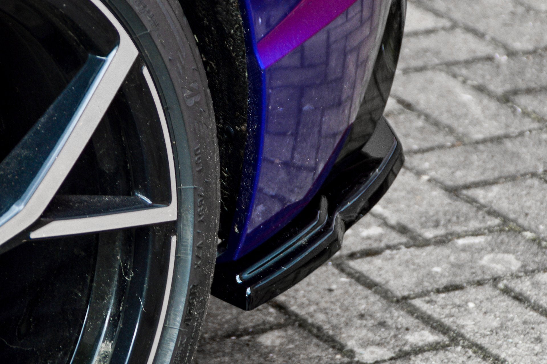 Heckansatz Seitenteile passend für VW Golf 8 R