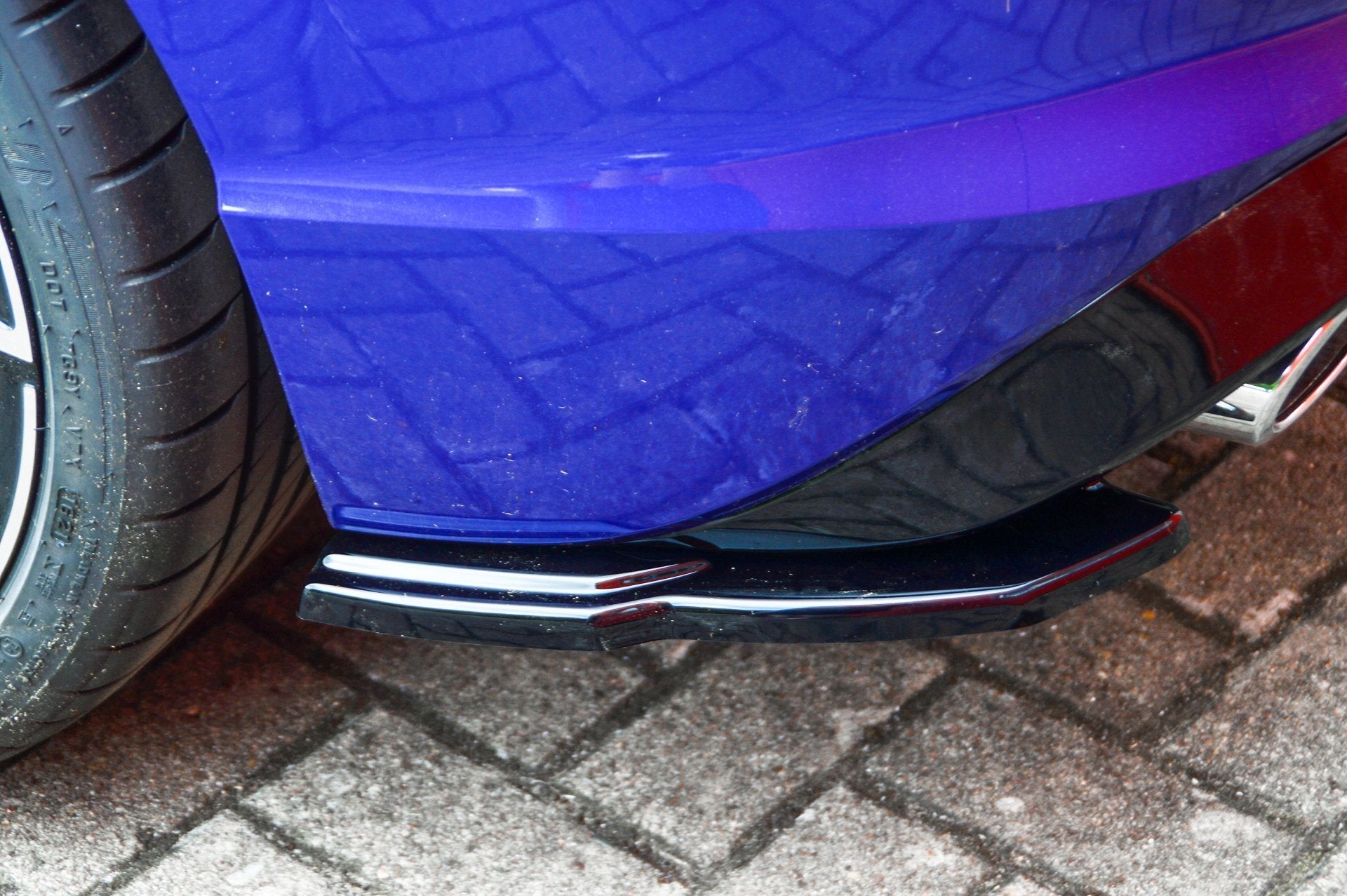 Heckansatz Seitenteile passend für VW Golf 8 R