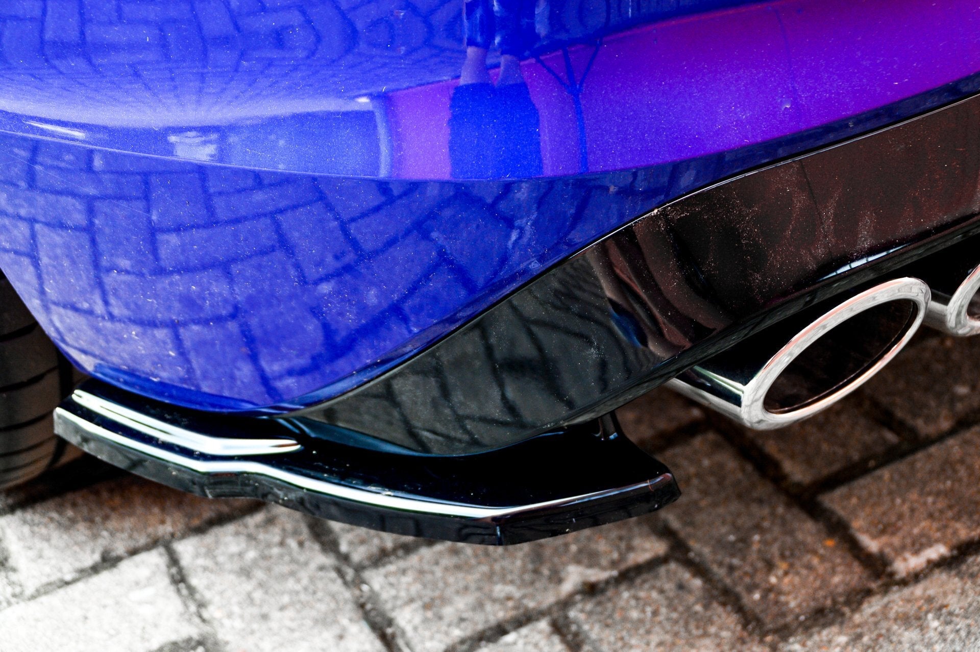 Heckansatz Seitenteile passend für VW Golf 8 R
