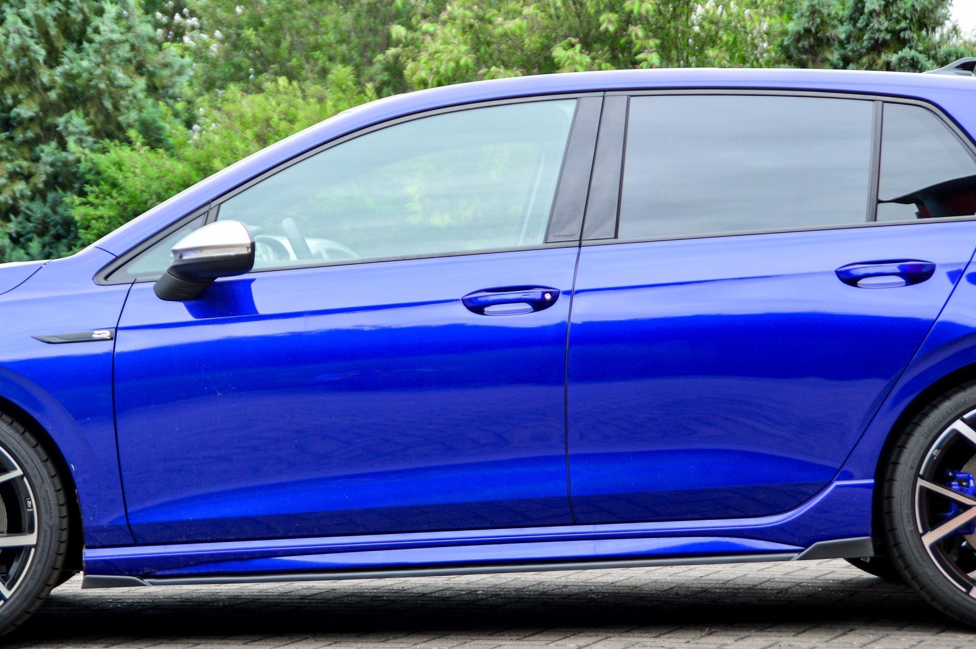 Seitenschweller mit Wing vorne und hinten passend für VW Golf 8R