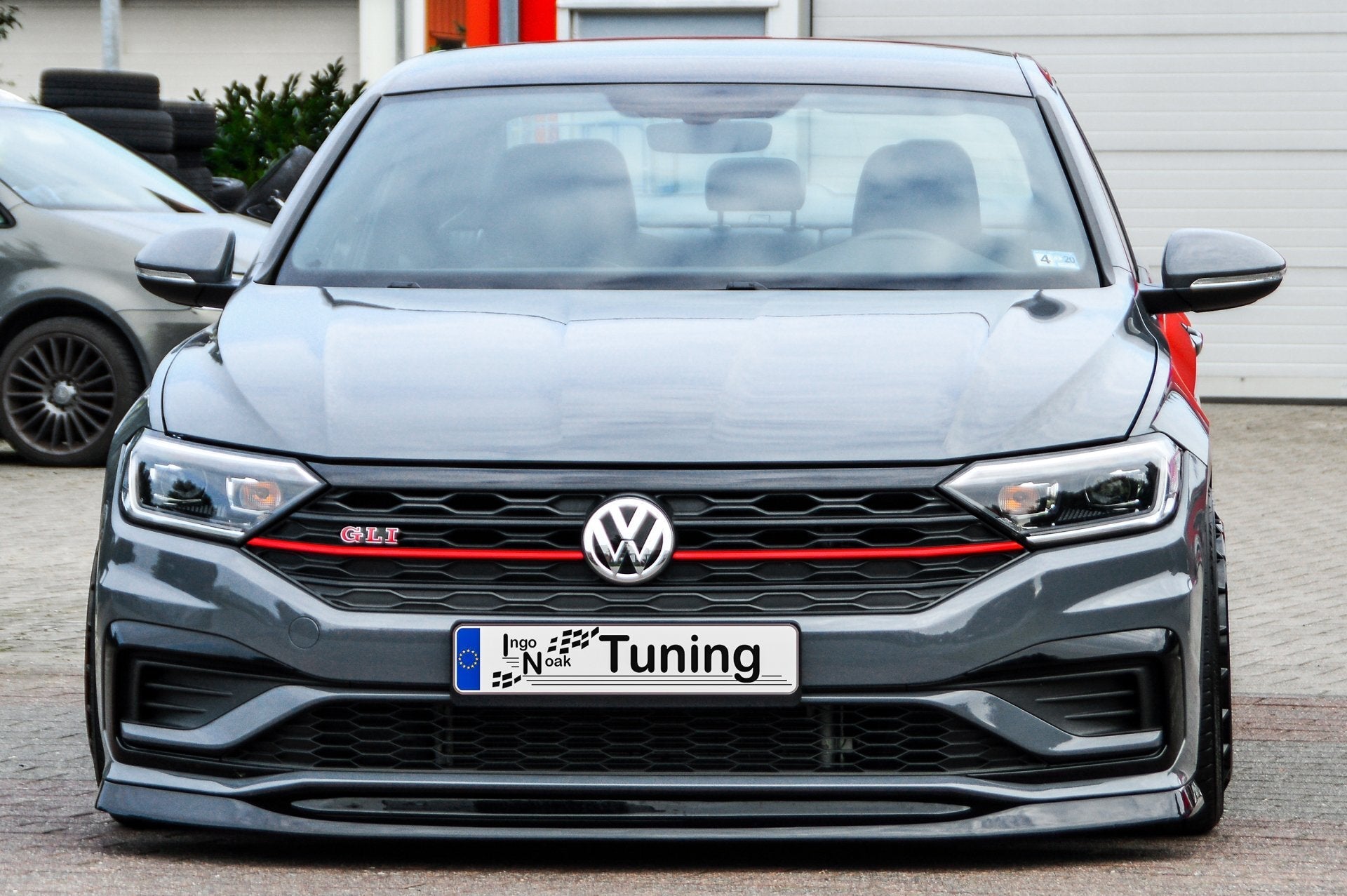 Cup Frontspoilerlippe passend für VW Jetta 7 GLI