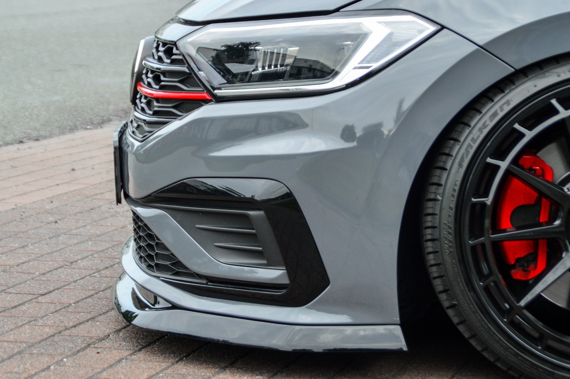 Cup Frontspoilerlippe passend für VW Jetta 7 GLI