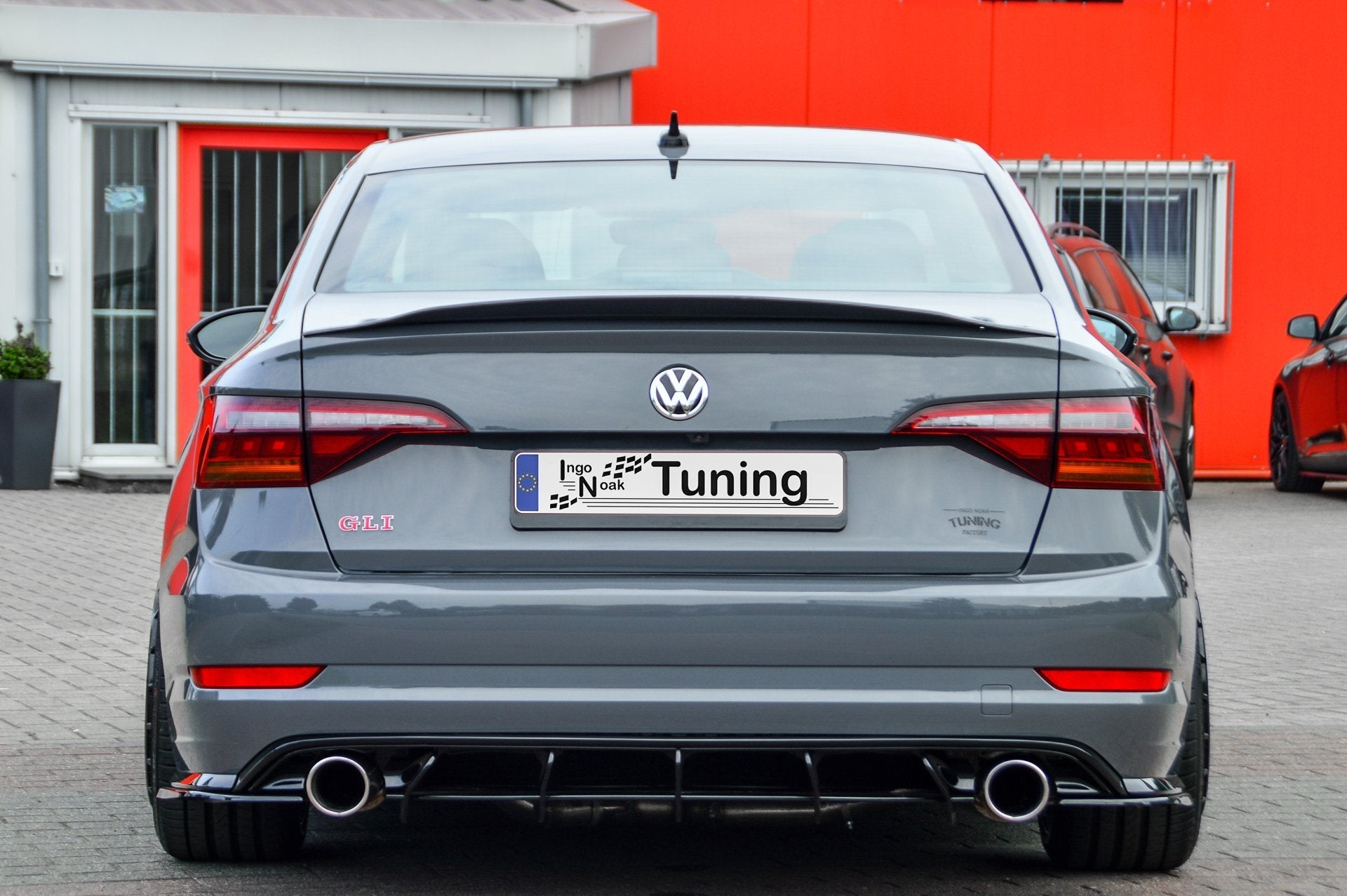 Heckansatz Diffusor passend für VW Jetta 7 GLI