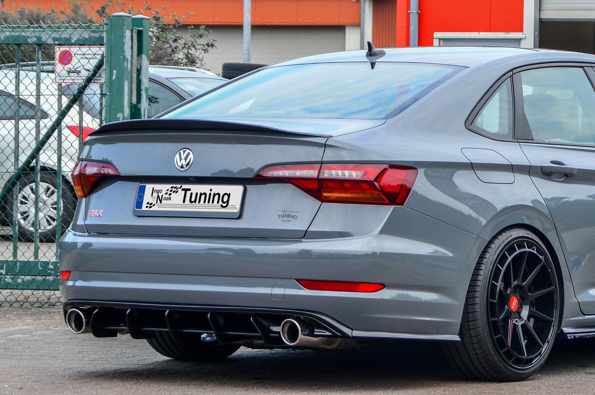 Heckansatz Diffusor passend für VW Jetta 7 GLI