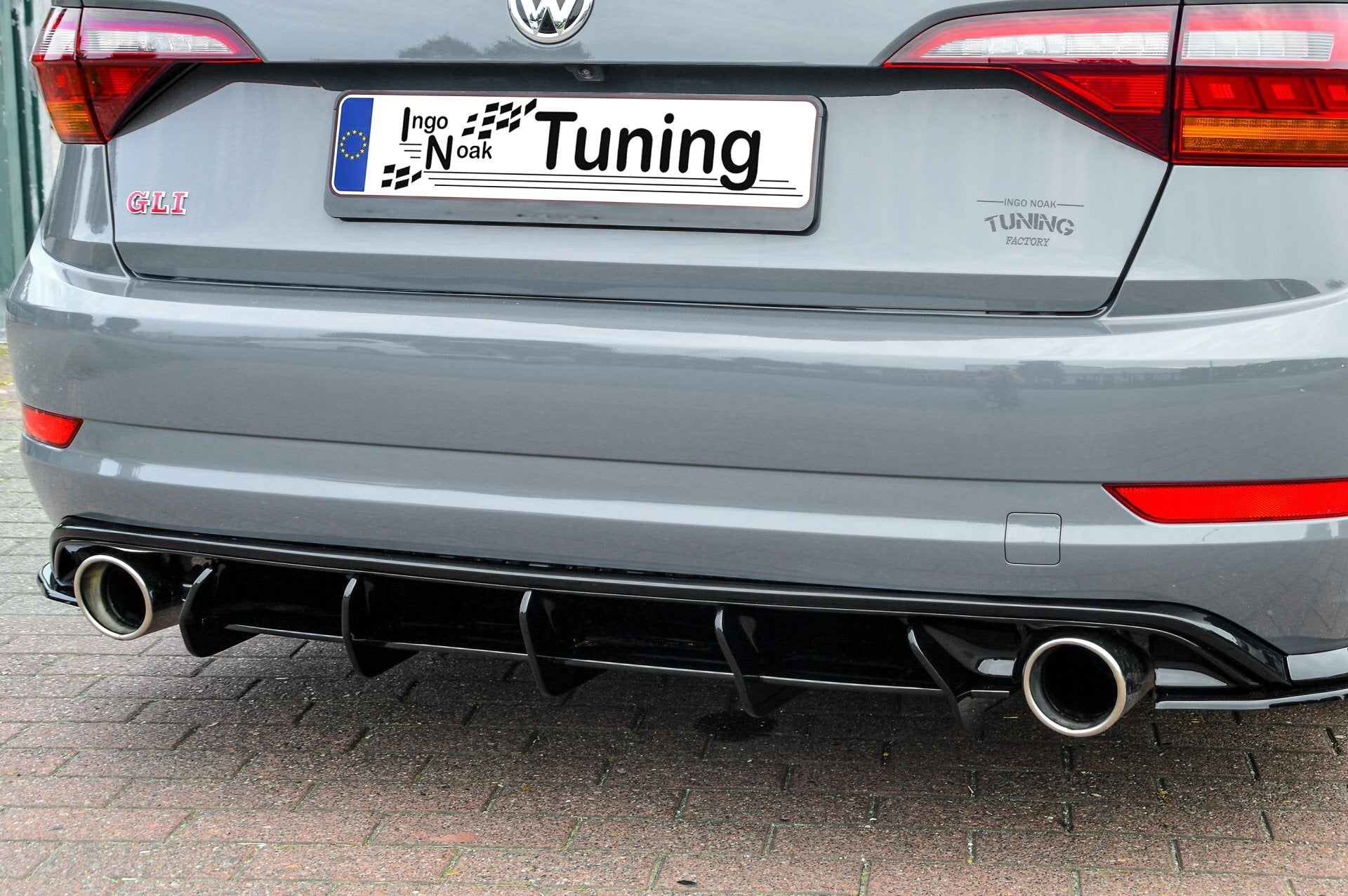 Heckansatz Diffusor passend für VW Jetta 7 GLI