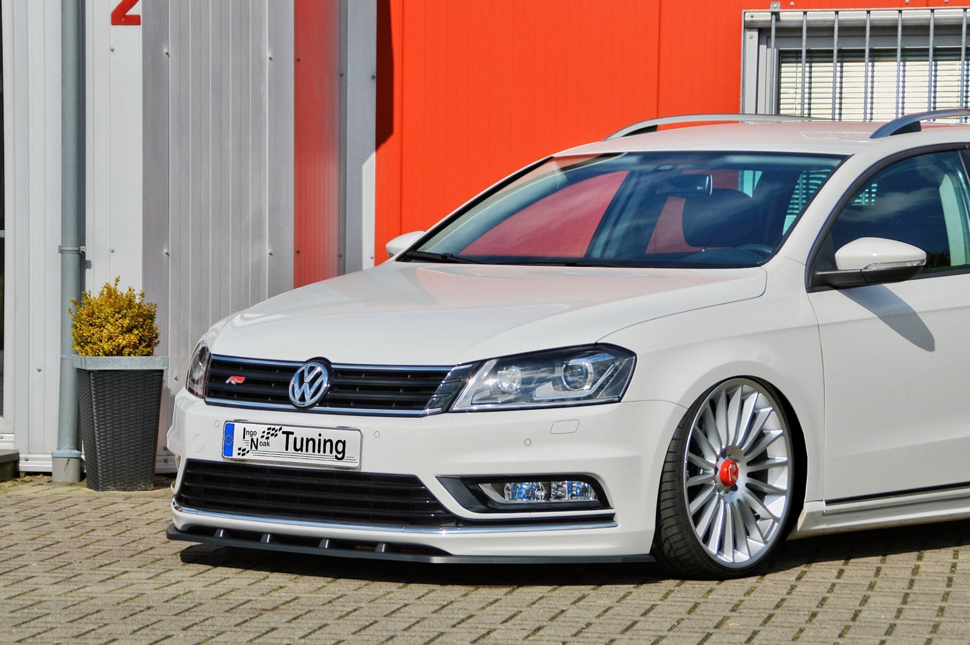 Cup Frontspoilerlippe passend für VW Passat 3C B7 R-Line