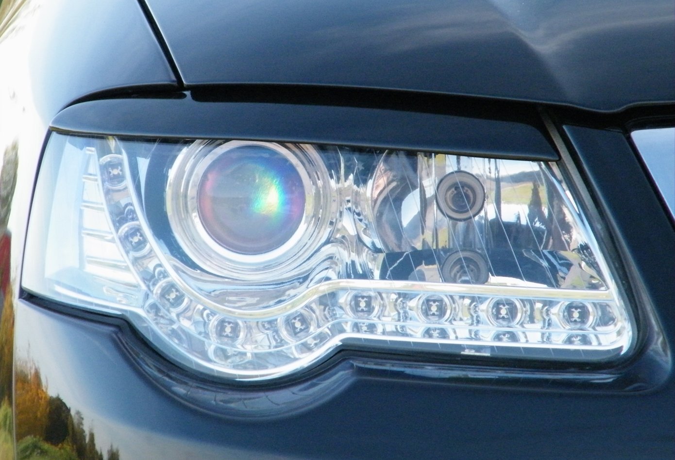 Scheinwerferblendensatz passend für VW Passat 3C B6