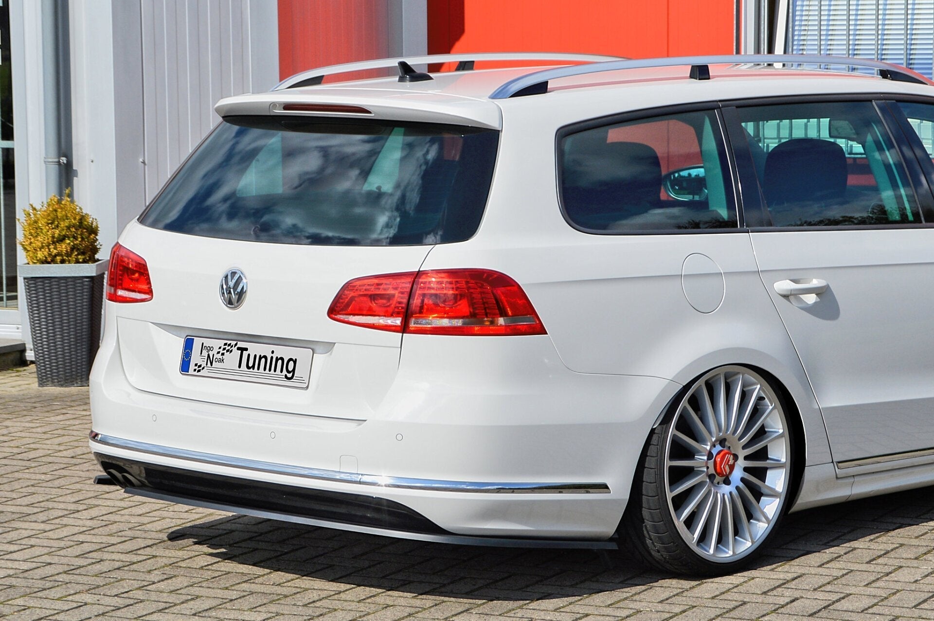 Diffusor Spoilerecken Seitenteile passend für VW Passat 3C B7 R-Line