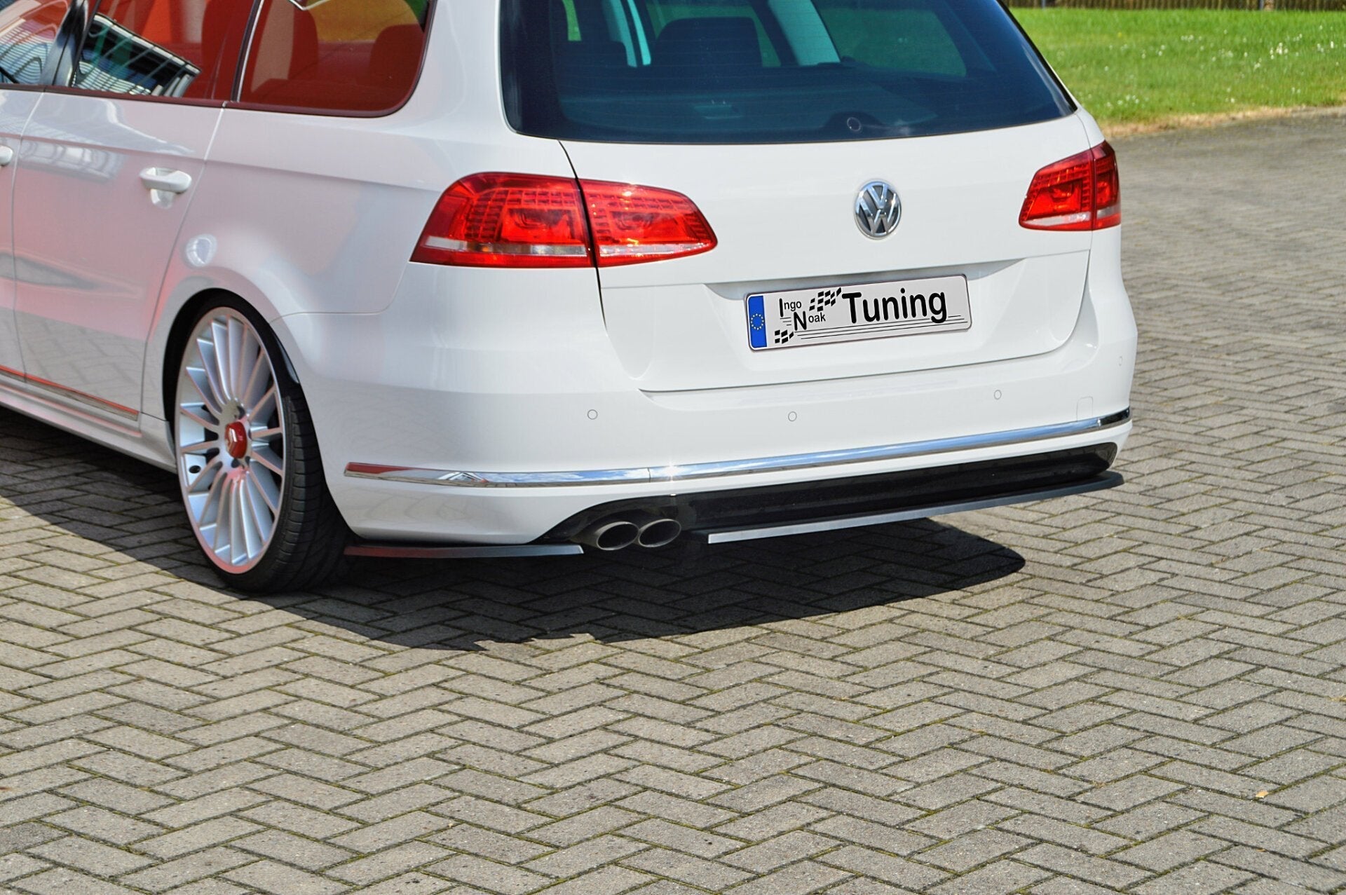 Diffusor Spoilerecken Seitenteile passend für VW Passat 3C B7 R-Line