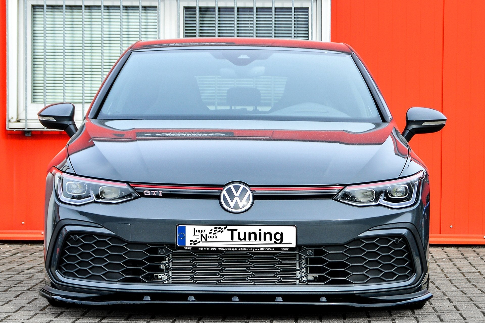 Cup Frontspoilerlippe passend für VW Golf 8 GTI + GTD