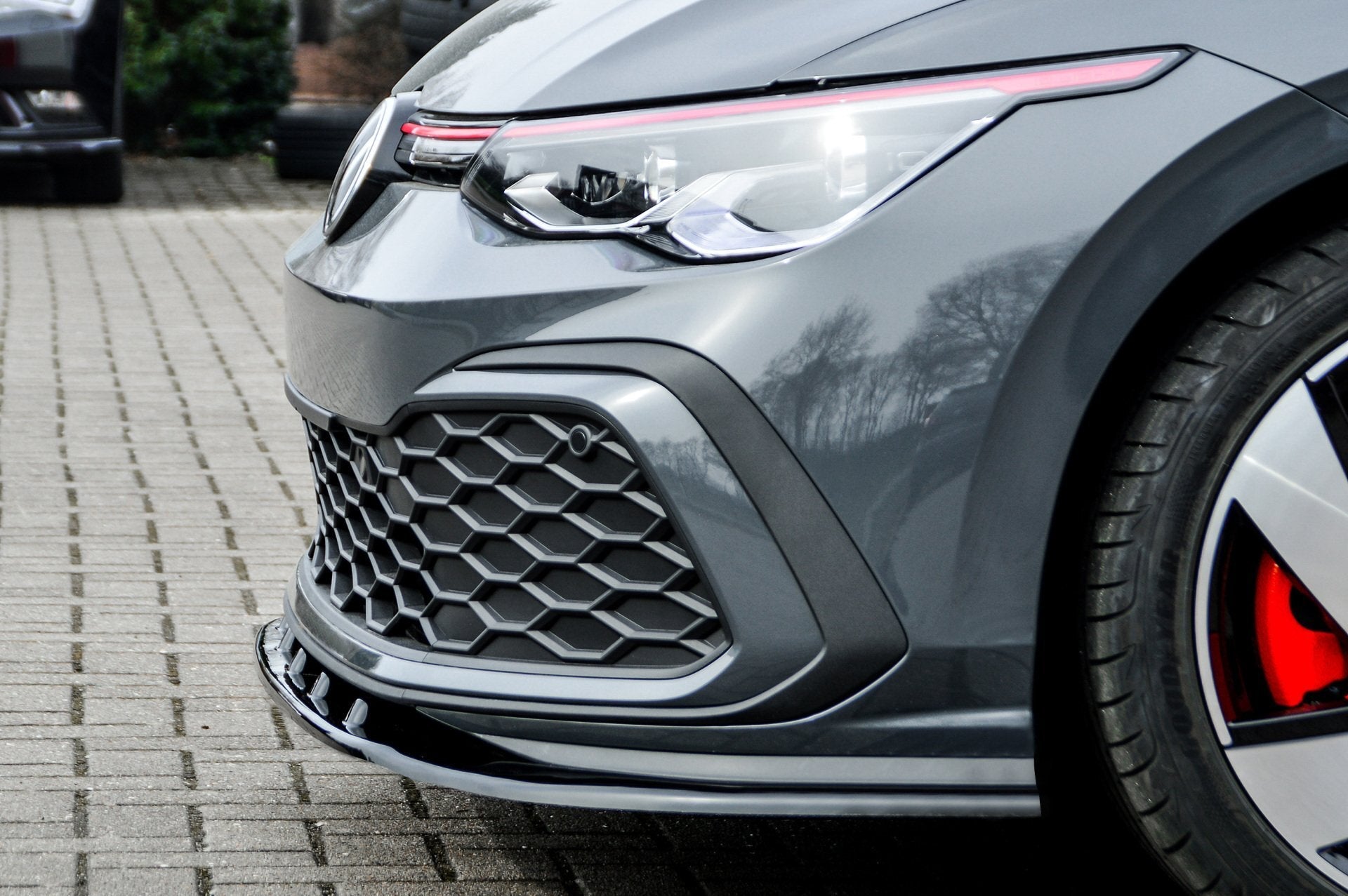 Cup Frontspoilerlippe passend für VW Golf 8 GTI + GTD