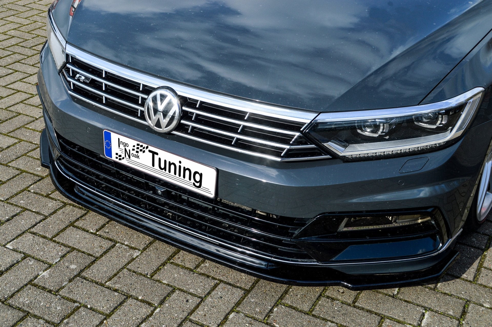 Cup Frontspoilerlippe passend für VW Passat 3G B8 R-Line