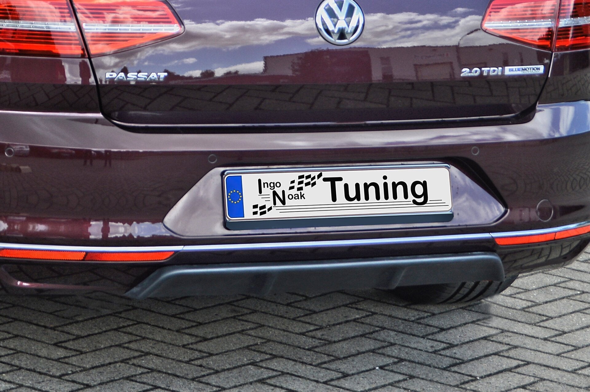 Heckansatz mit Cuplippe passend für VW Passat 3G B8
