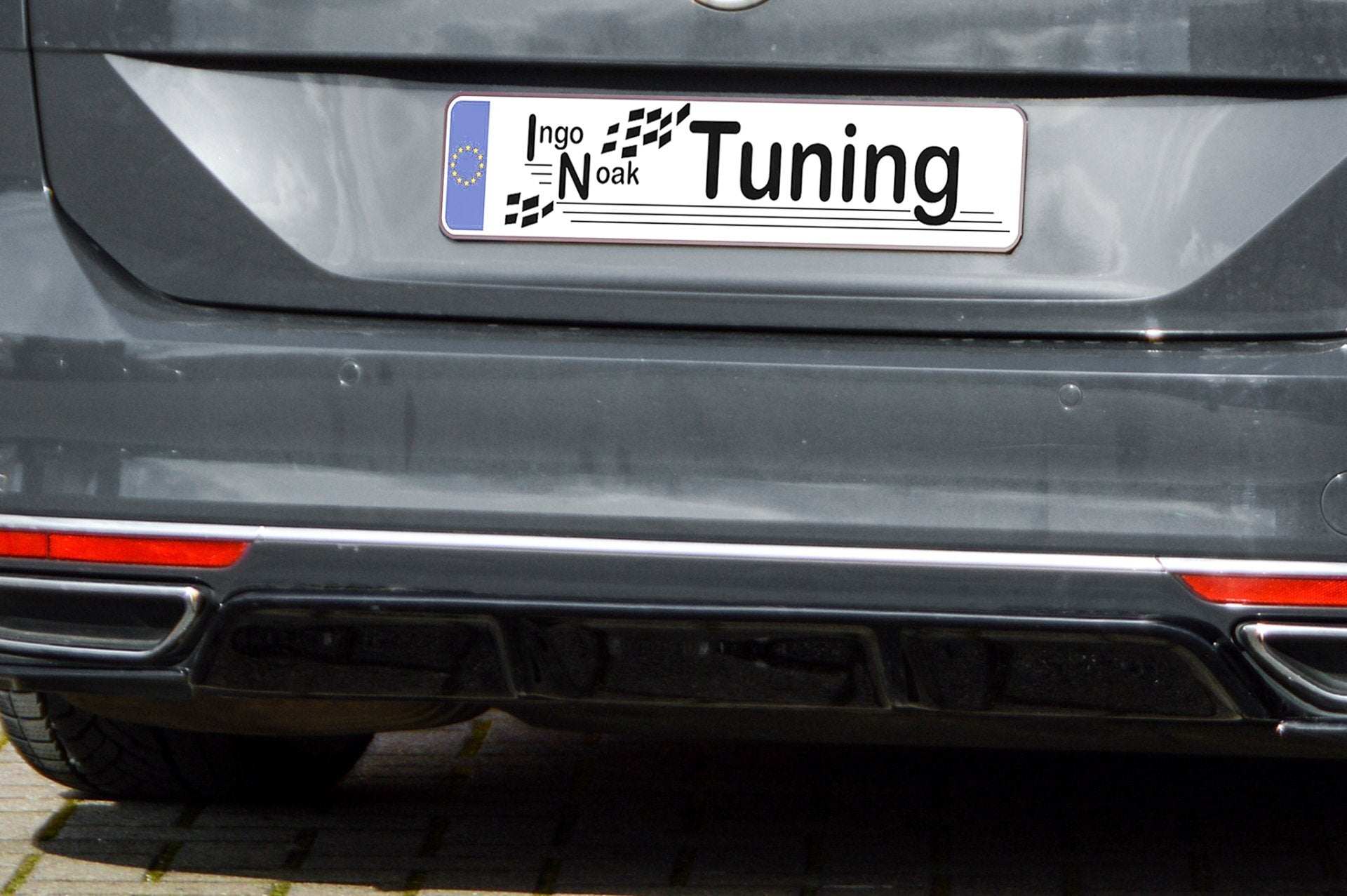 Heckansatz Mittenteil passend für VW Passat 3G B8 R-Line