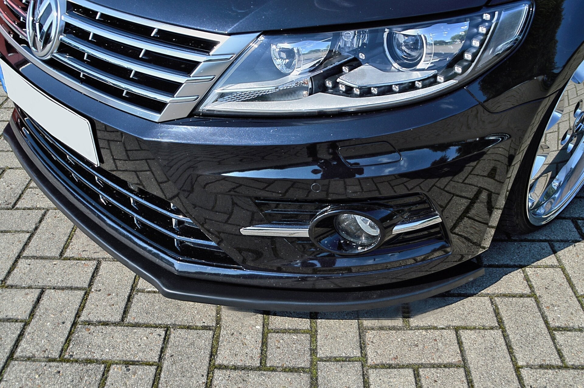 Cup Frontspoilerlippe passend für VW Passat CC R-Line Modelle mit R-Line
