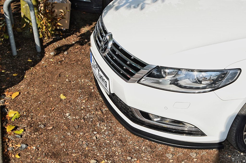 Cup Frontspoilerlippe passend für VW Passat CC 3CC ab Bj. 2012