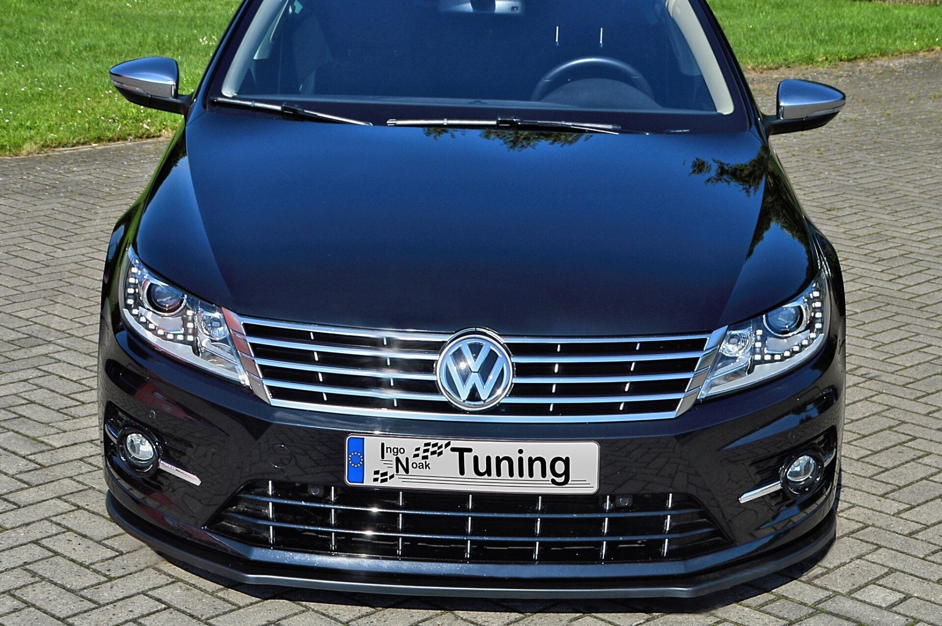 Cup Frontspoilerlippe passend für VW Passat CC R-Line Modelle mit R-Line