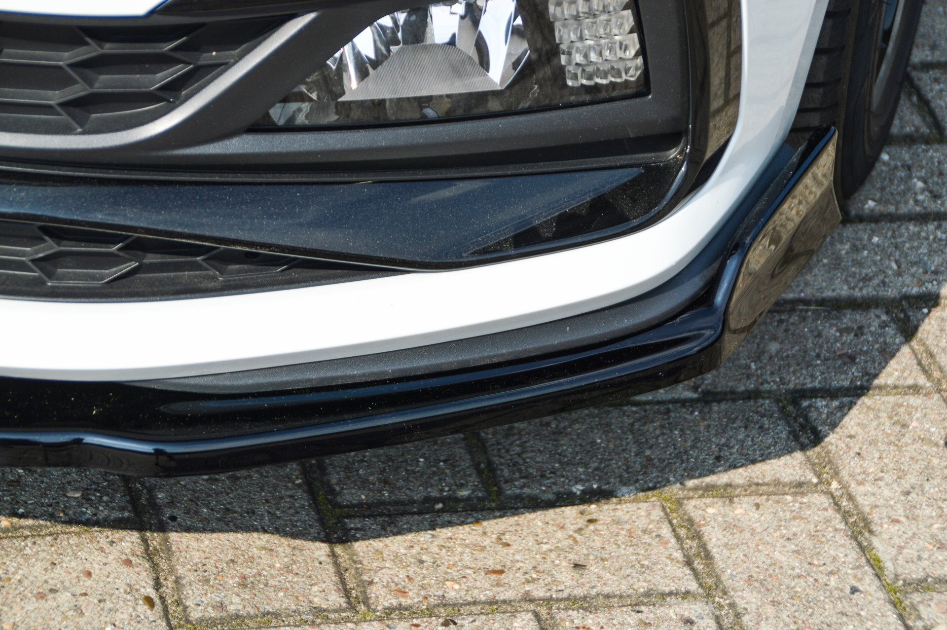 Cup Frontspoilerlippe passend für VW Polo 6 GTI 2G (AW)