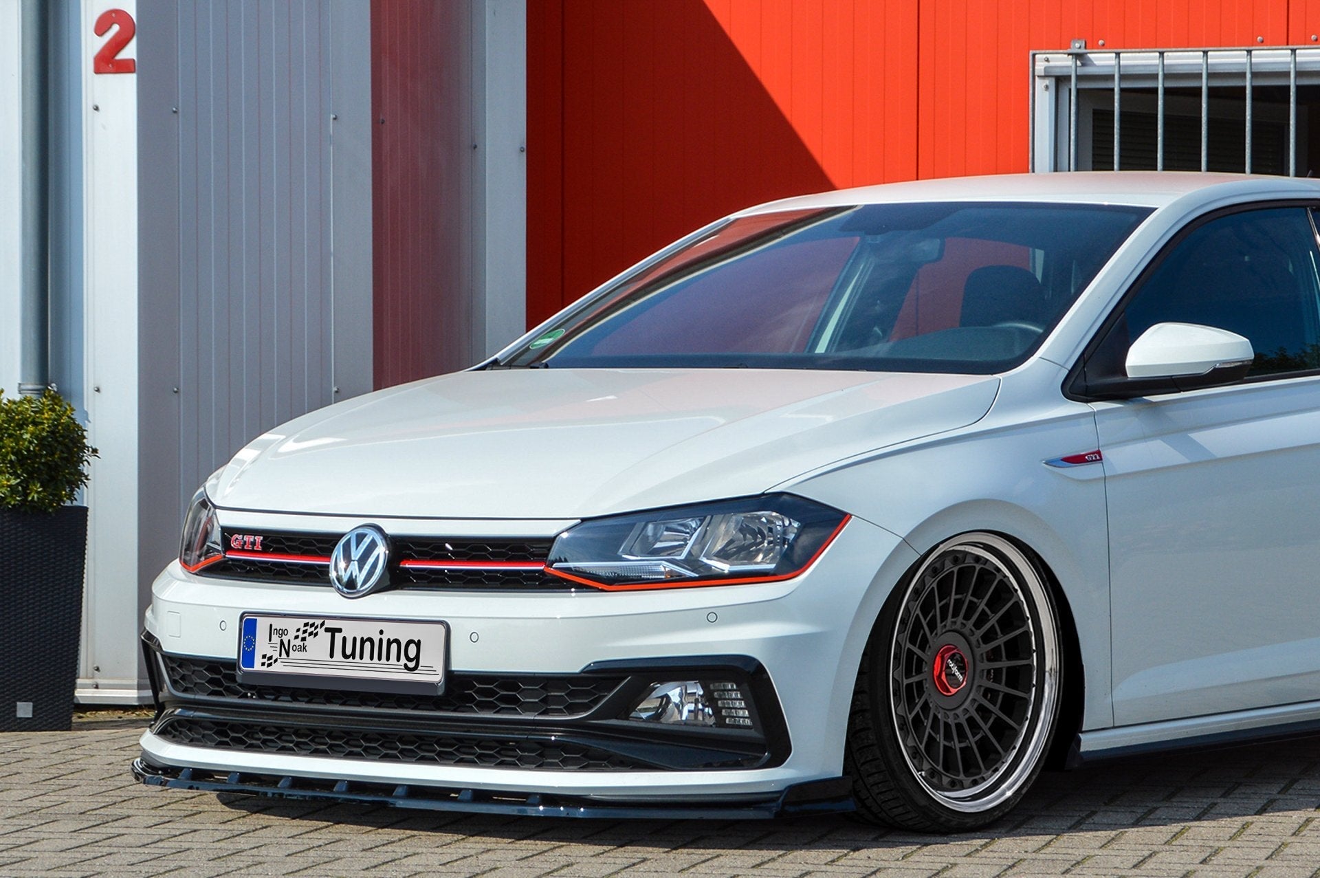 Cup Frontspoilerlippe passend für VW Polo 6 GTI 2G (AW)