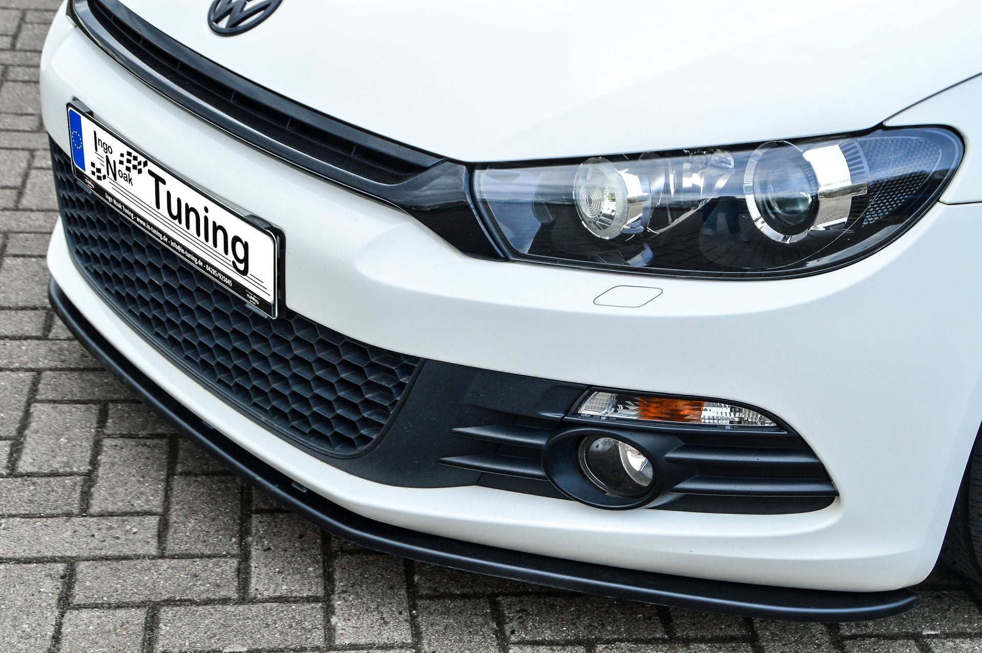 Cup Frontspoilerlippe passend für VW Scirocco 3 13