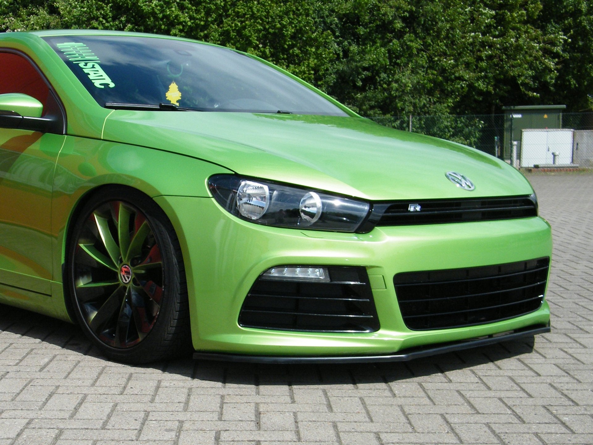 Cup Frontspoilerlippe passend für VW Scirocco R 13