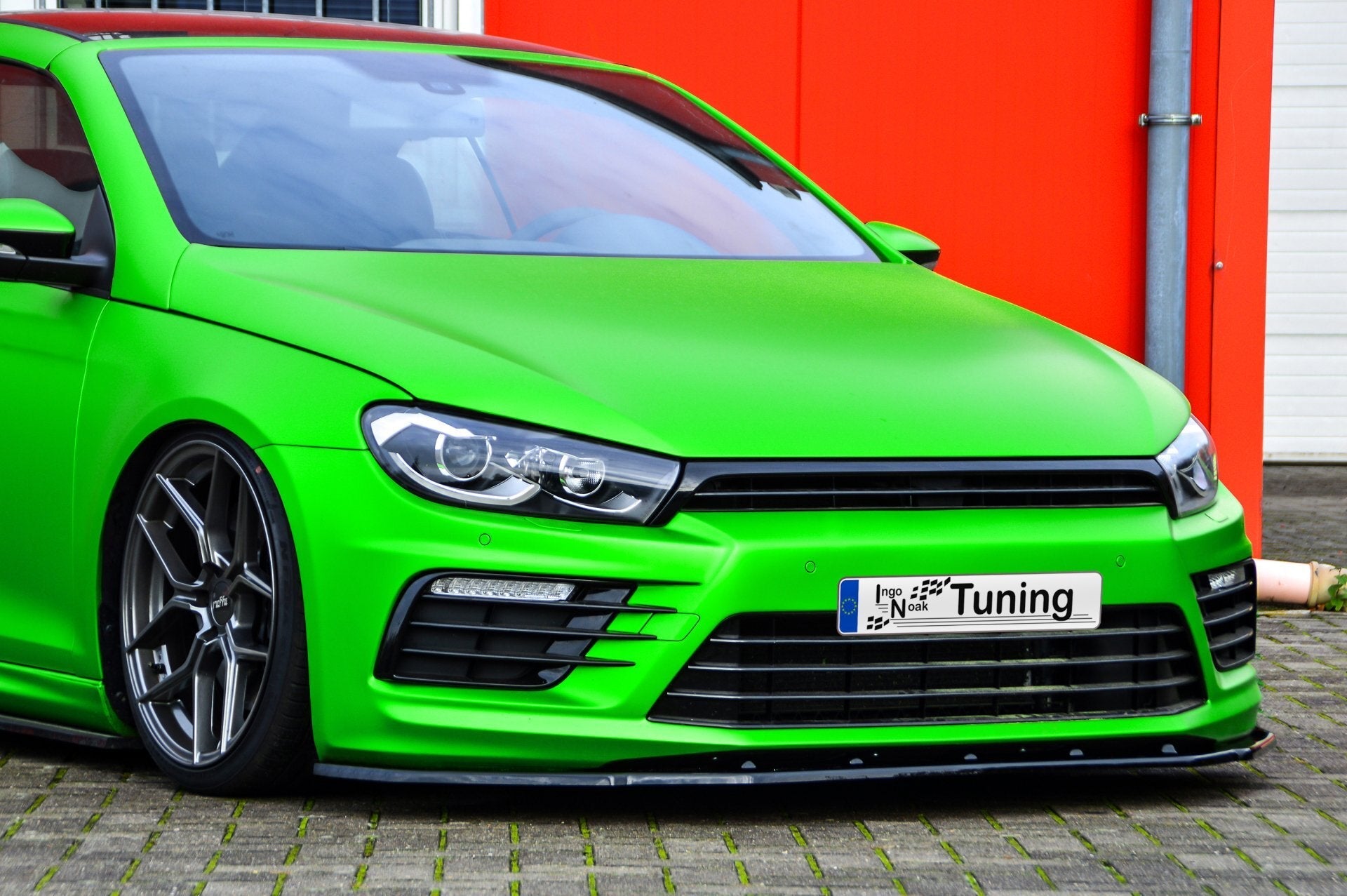 V.2 Cup Frontspoilerlippe passend für VW Scirocco R Facelift