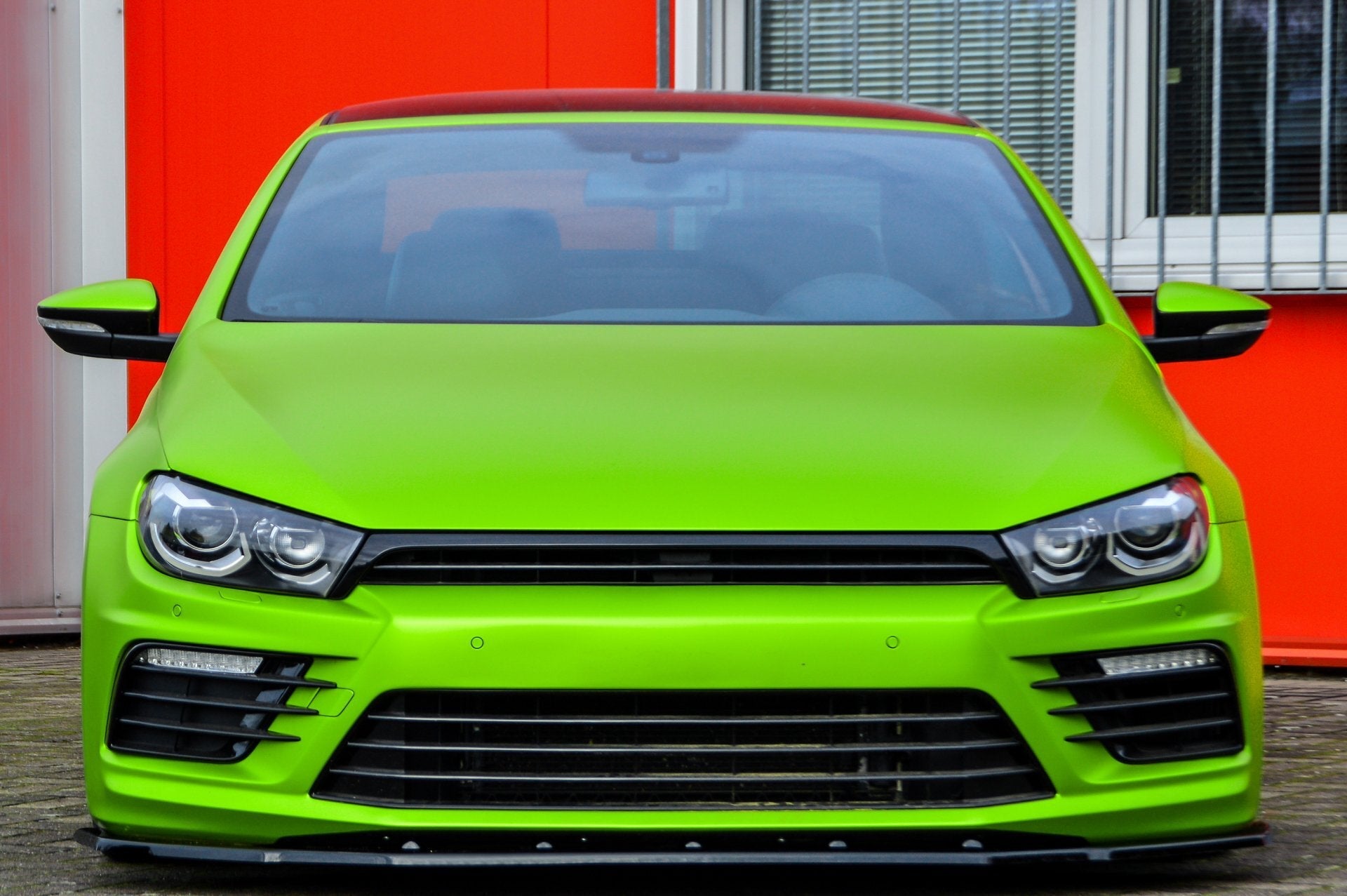 V.2 Cup Frontspoilerlippe passend für VW Scirocco R Facelift