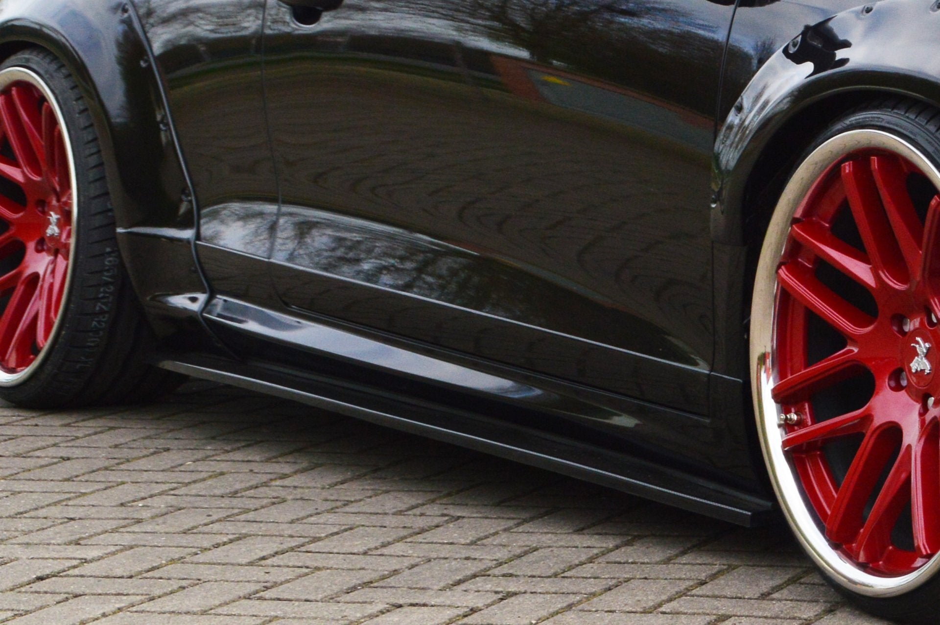 Seitenschweller im Cup Look passend für VW Scirocco R 3 13