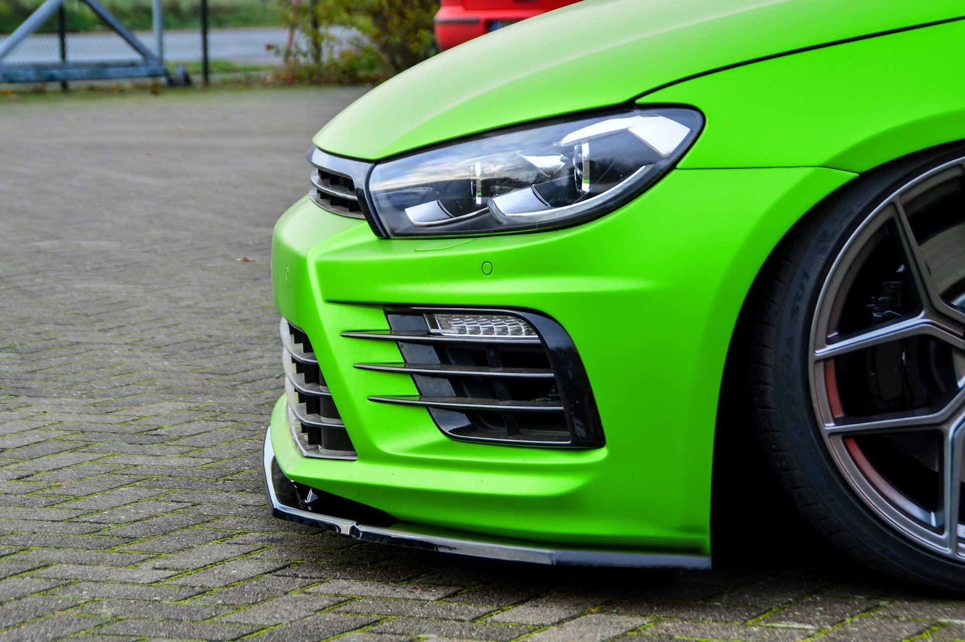 V.2 Cup Frontspoilerlippe passend für VW Scirocco R Facelift