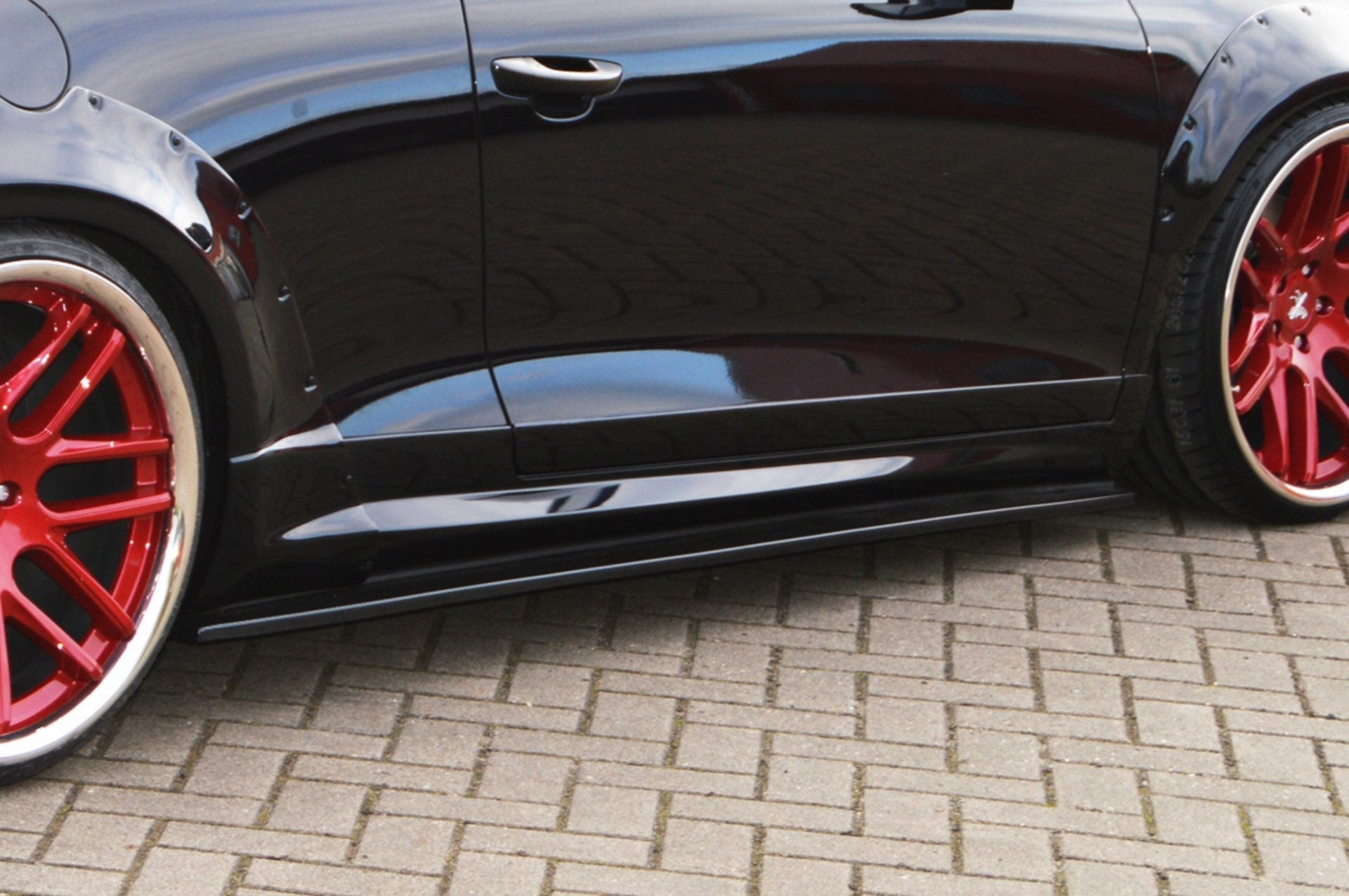 Seitenschweller im Cup Look passend für VW Scirocco R 3 13