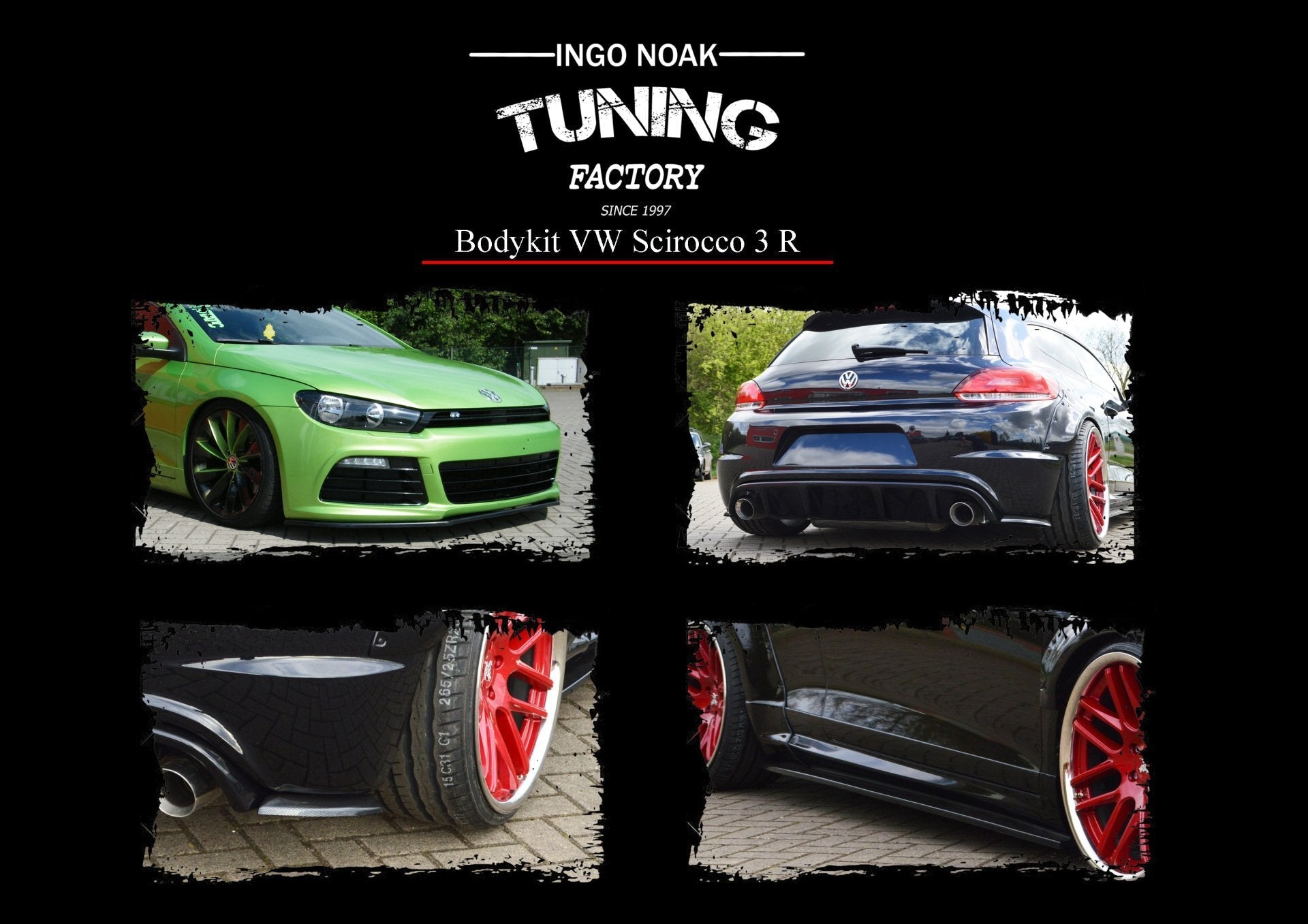 Bodykit passend für VW Scirocco R