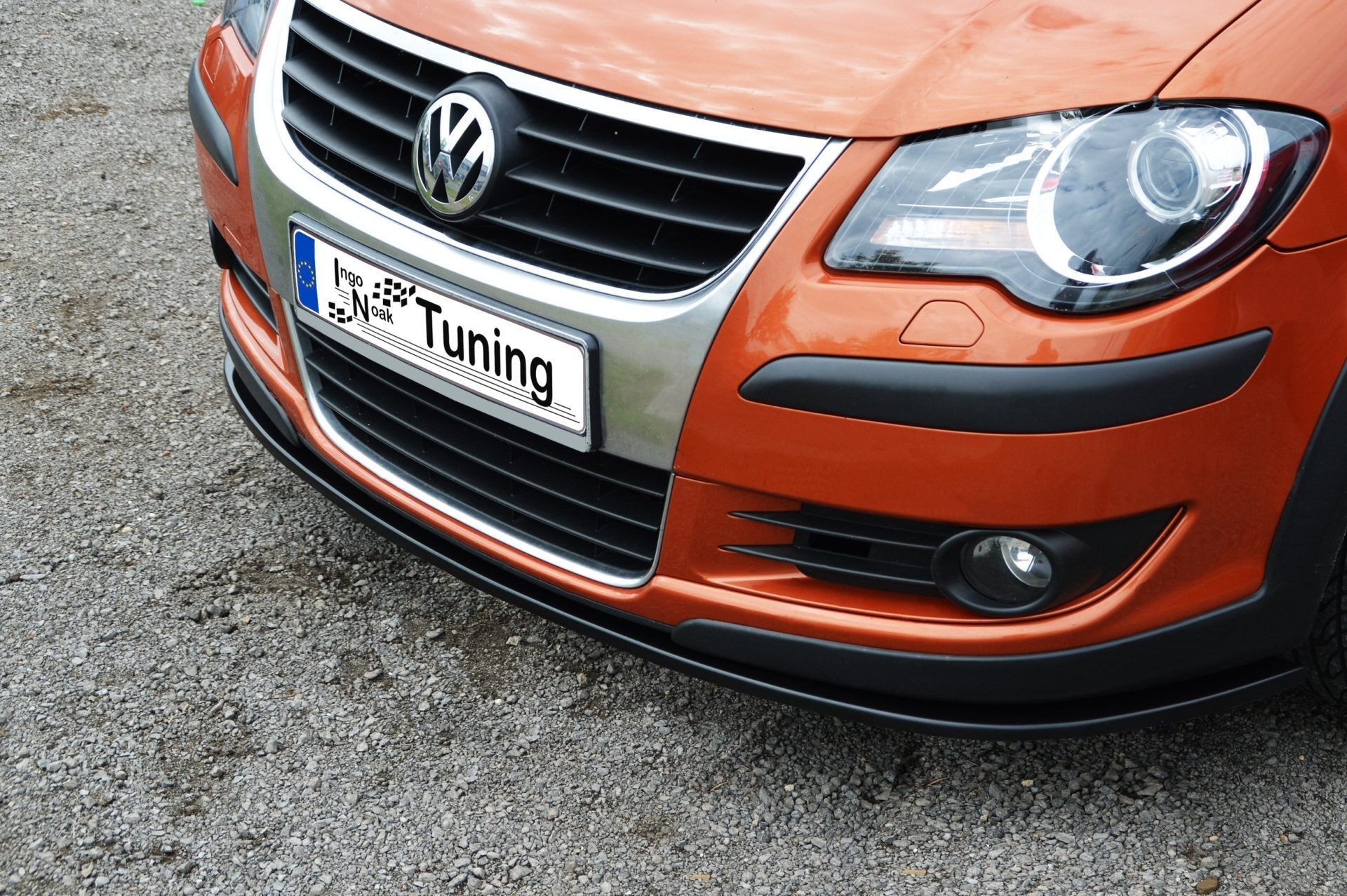 Cup Frontspoilerlippe passend für VW Touran Facelift 1T GP Bj. 2006-2010