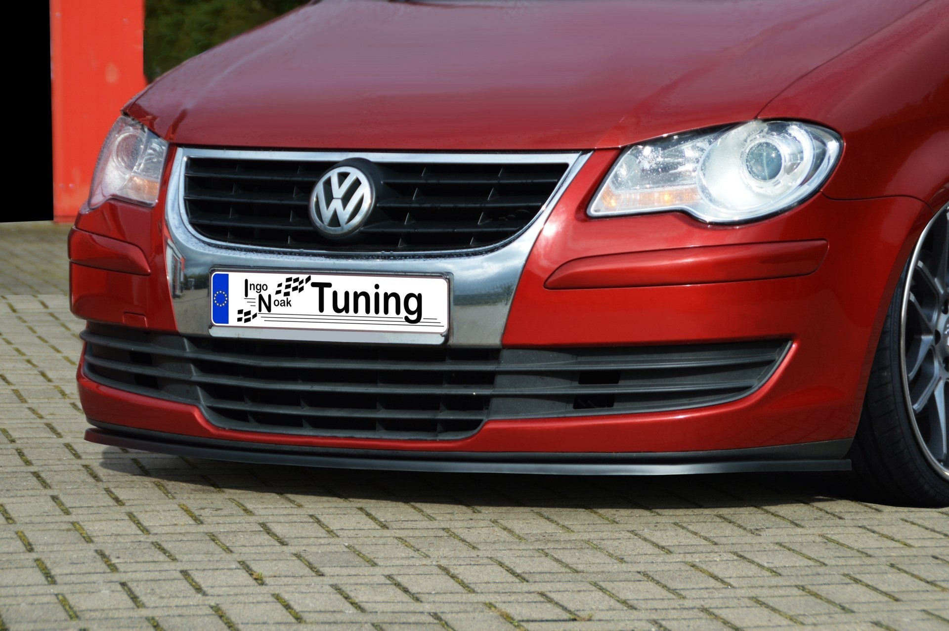 Cup Frontspoilerlippe passend für VW Touran Facelift 1T GP Bj. 2006-2010