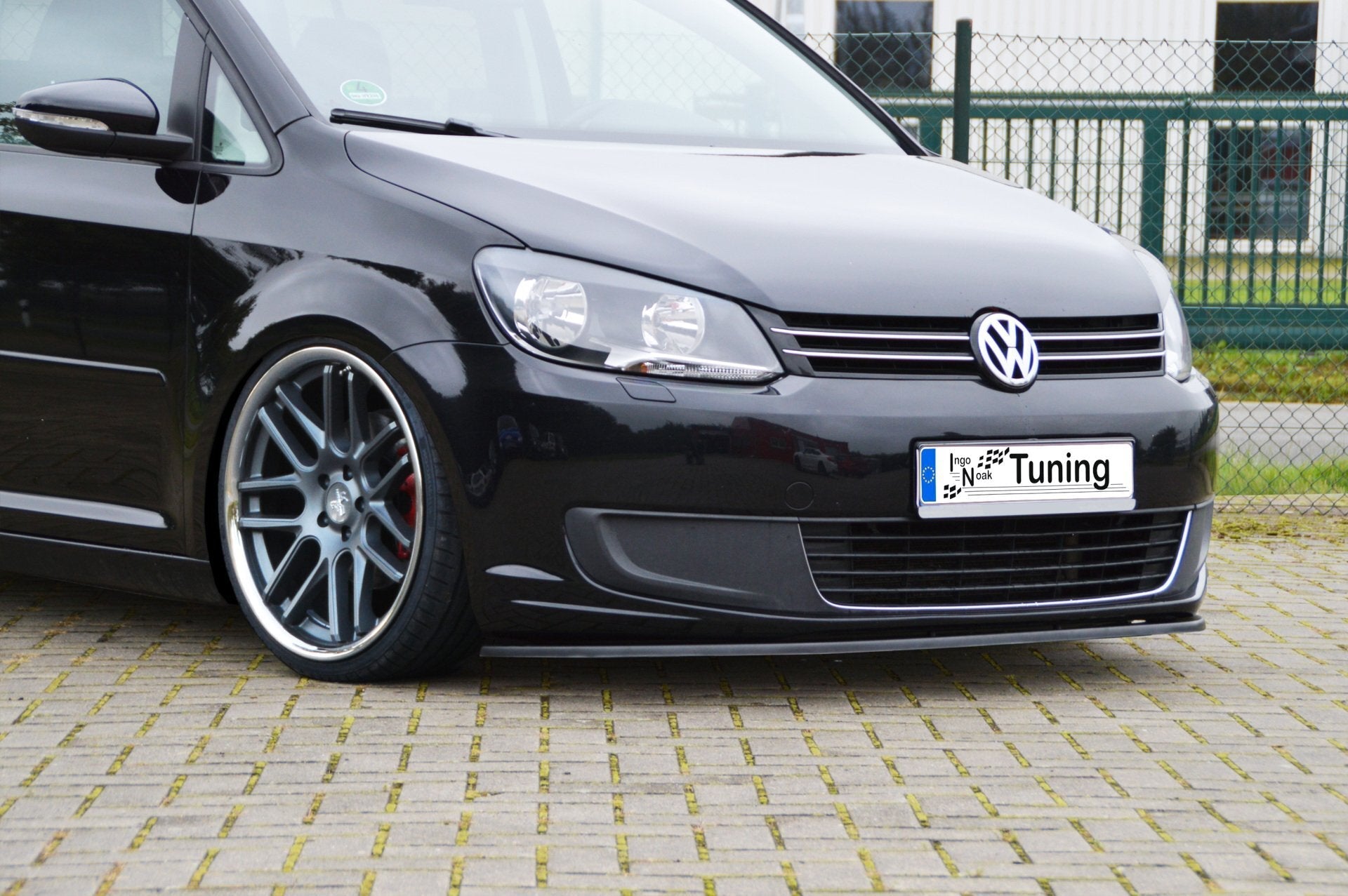 Cup Frontspoilerlippe passend für VW Touran Facelift 1T GP2 Bj. 2010-2015