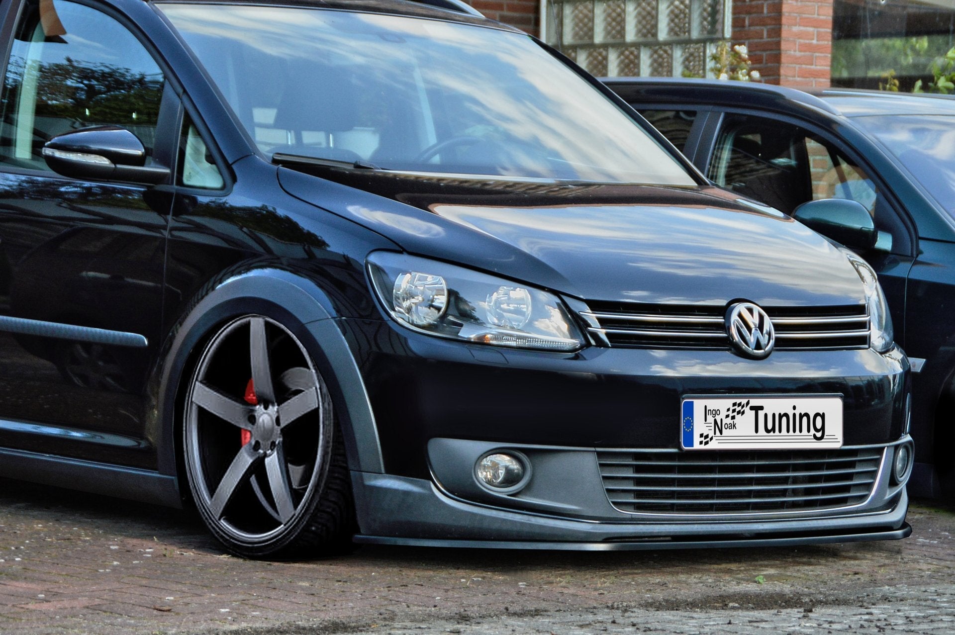 Cup Frontspoilerlippe passend für VW Touran Facelift 1T GP2 Bj. 2010-2015