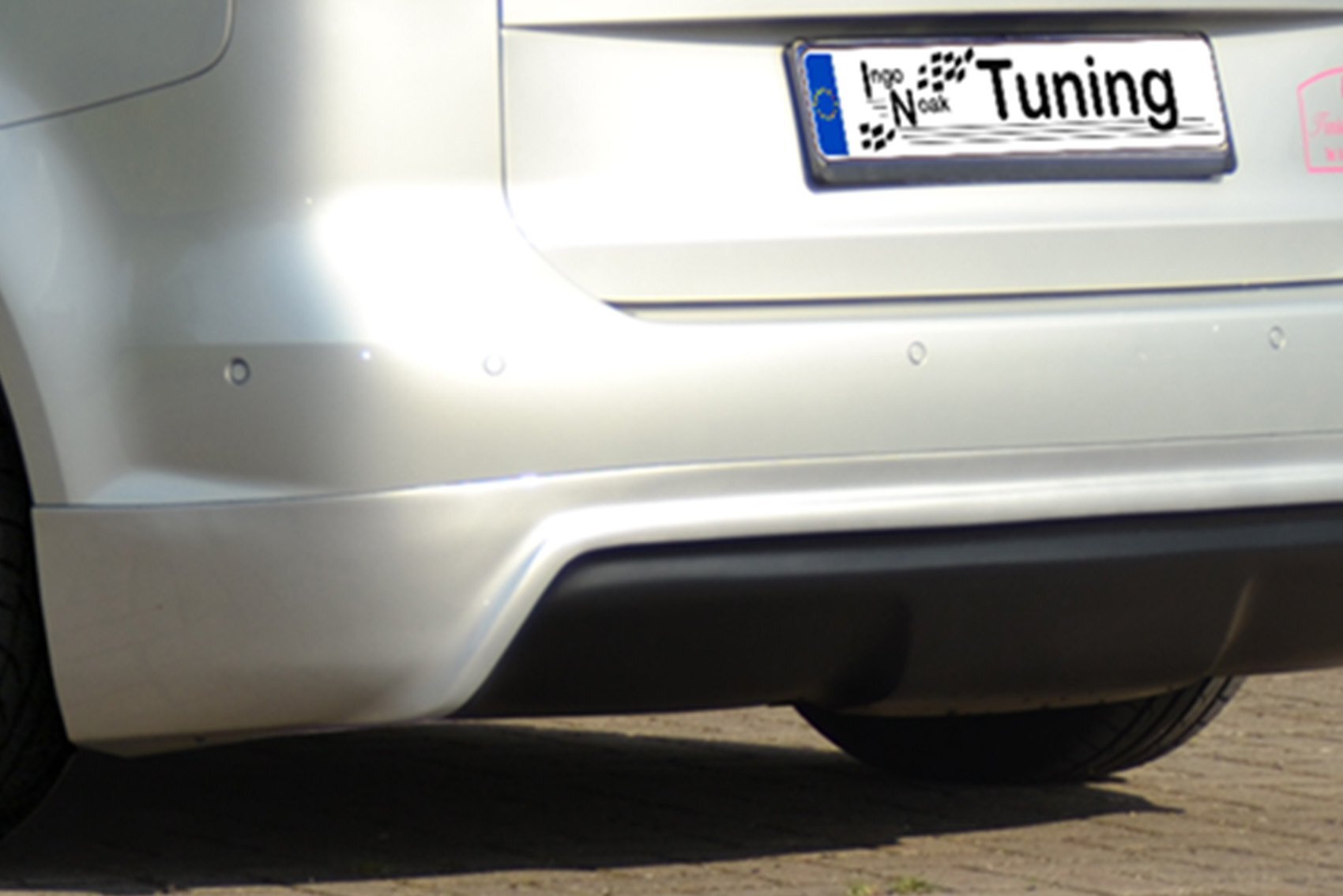 Heckansatz im R-Look passend für VW Touran Facelift 1T GP2