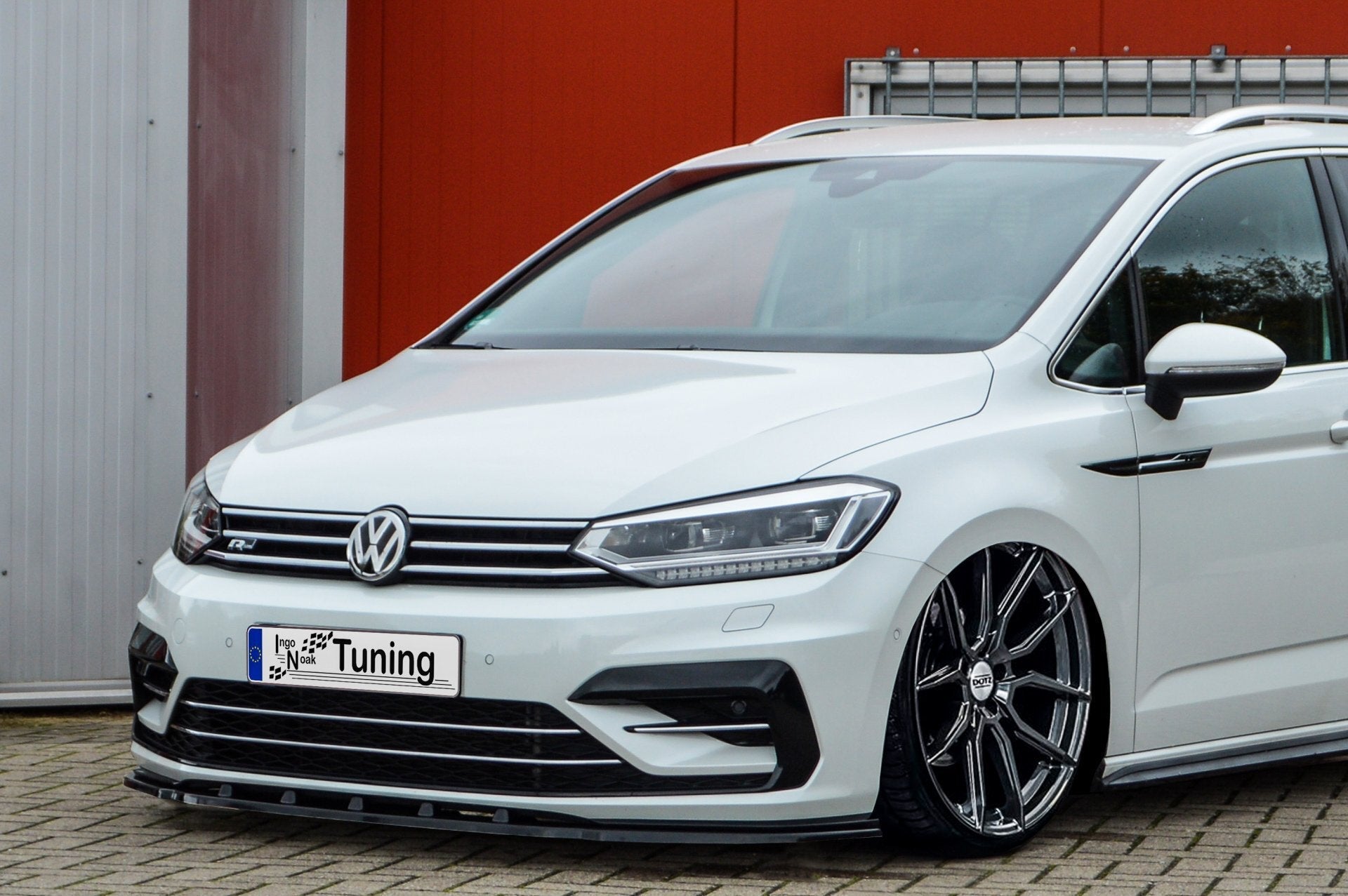 Cup Frontspoilerlippe passend für VW Touran 5T