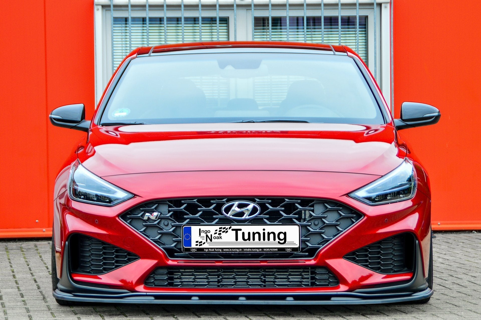 Cup Frontspoilerlippe passend für Hyundai I30 N + N-Line Facelift