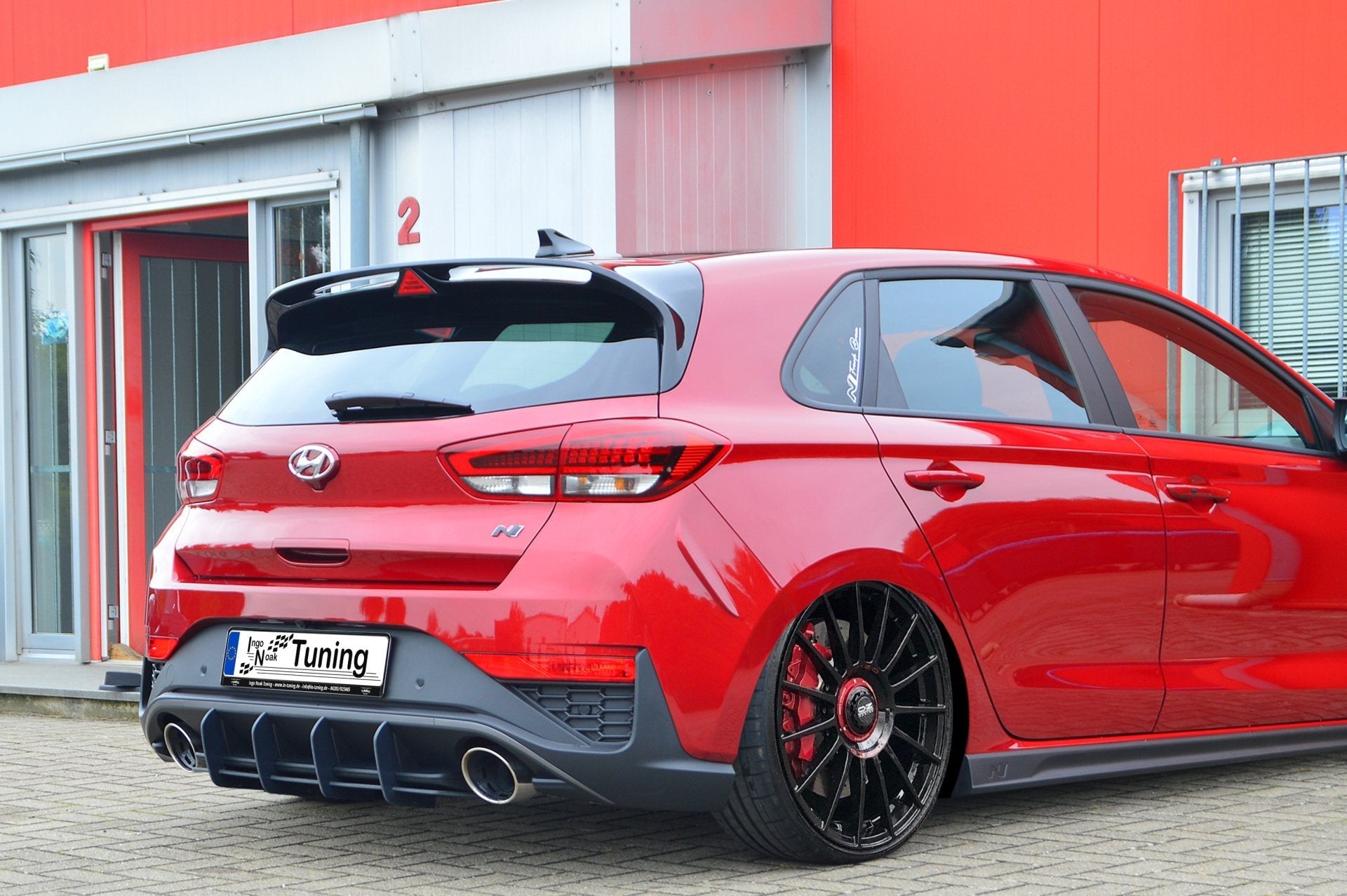 Racing Heckansatz passend für Hyundai I30N Facelift